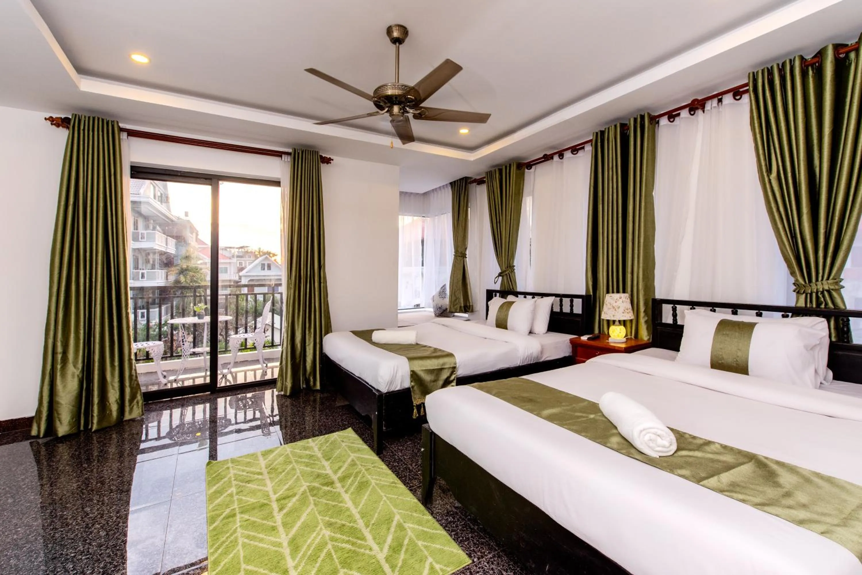 Premium Twin Room in The Unique Angkor Villa