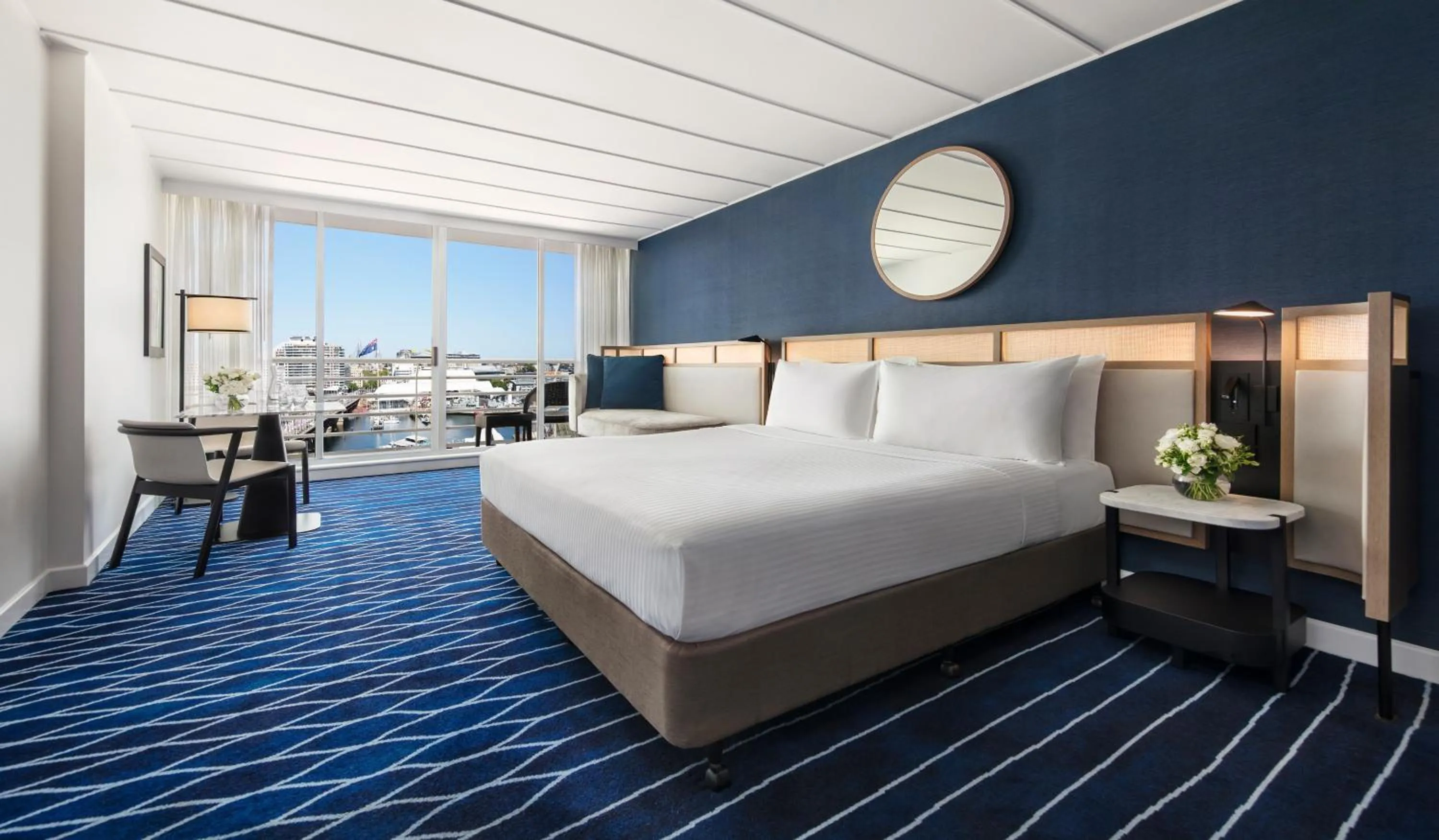 King Room with Balcony and Darling Harbor View in Hyatt Regency Sydney