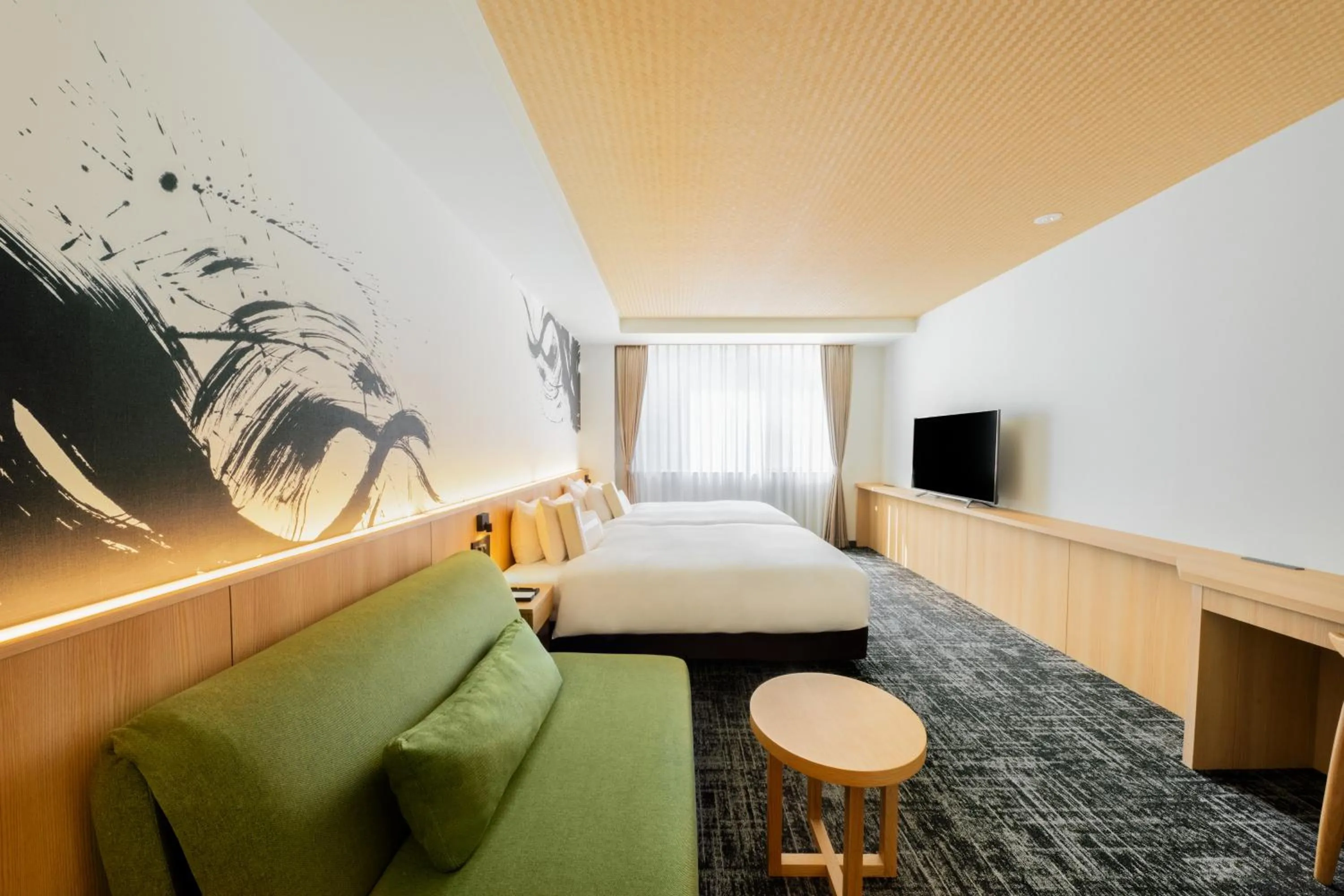 Standard Twin Room in Homm Stay Nagi Sanjo Kyoto By Banyan Group