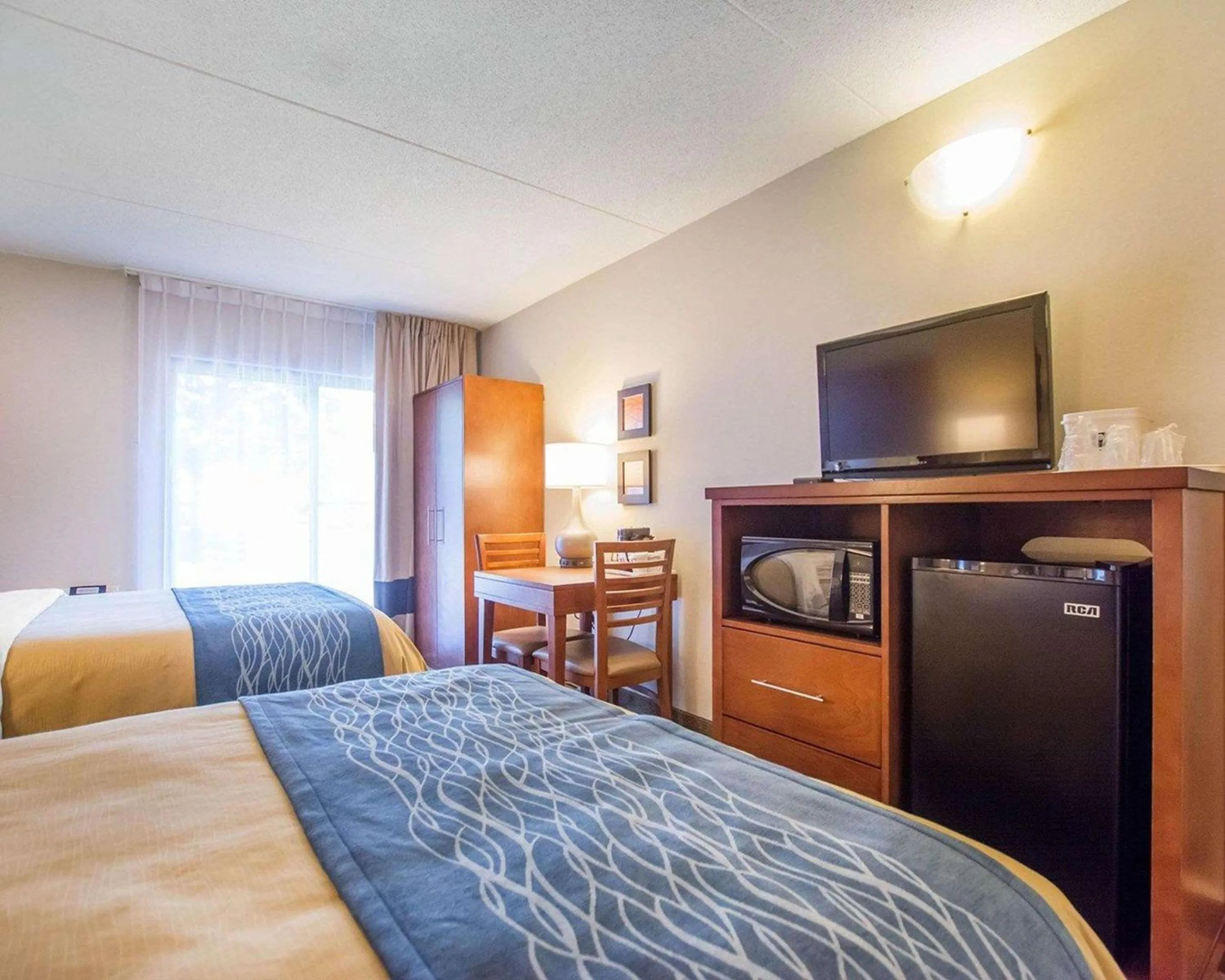 Double Room with Two Double Beds - Ground Floor - Non-Smoking in Comfort Inn