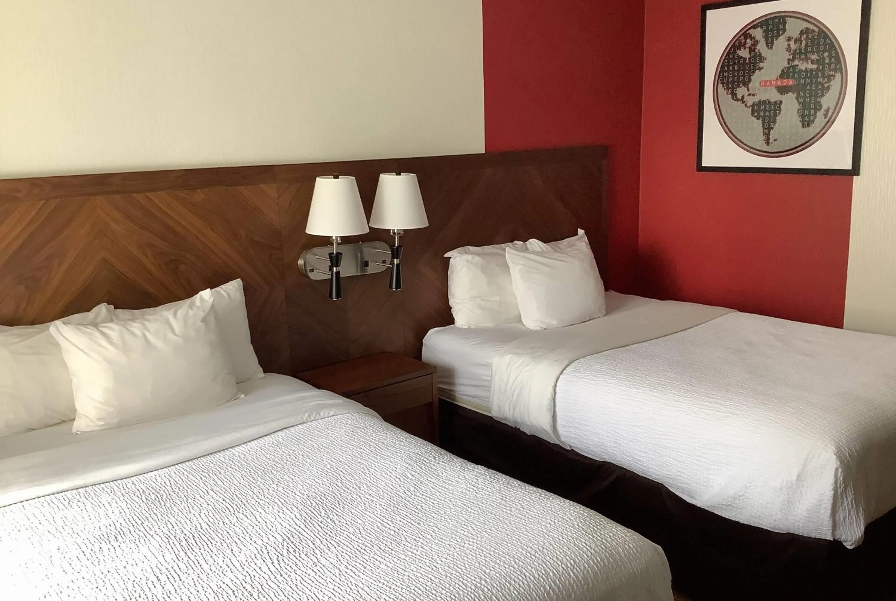 Double Room with Two Double Beds and River View - Non-Smoking in Ramada by Wyndham Arnprior