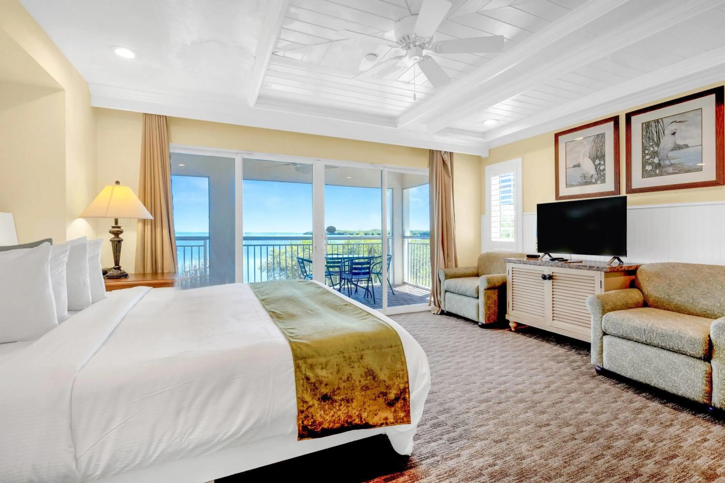 King Studio Suite with Balcony and Ocean View, Non-Smoking in Dove Creek Resort & Marina, Trademark Collection by Wyndham