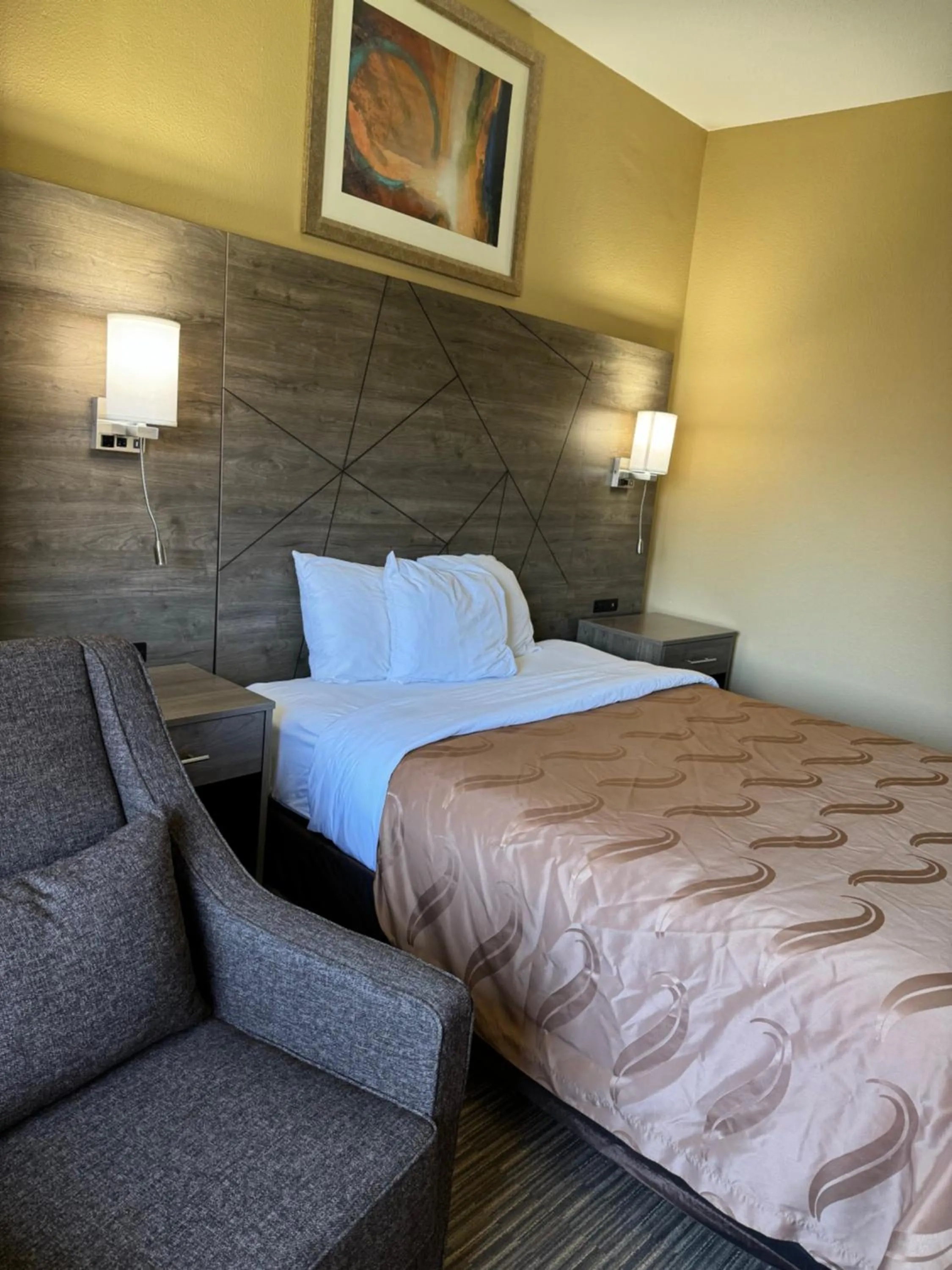 Queen Room - Accessible/Non-Smoking in Quality Inn Forsyth Decatur