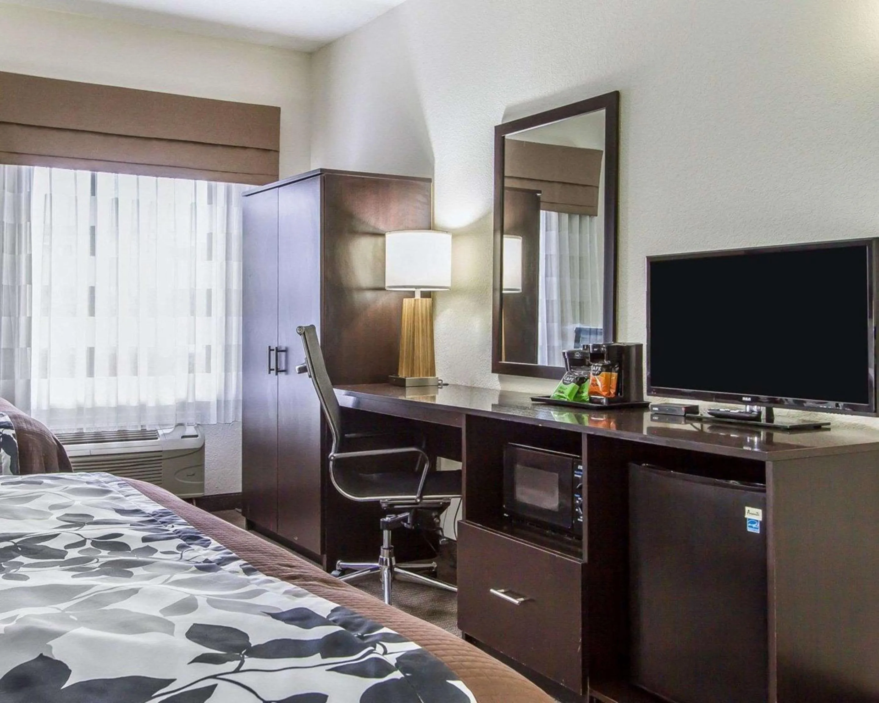 Double Room with Two Double Beds - Non-Smoking in Sleep Inn Scott-Lafayette West