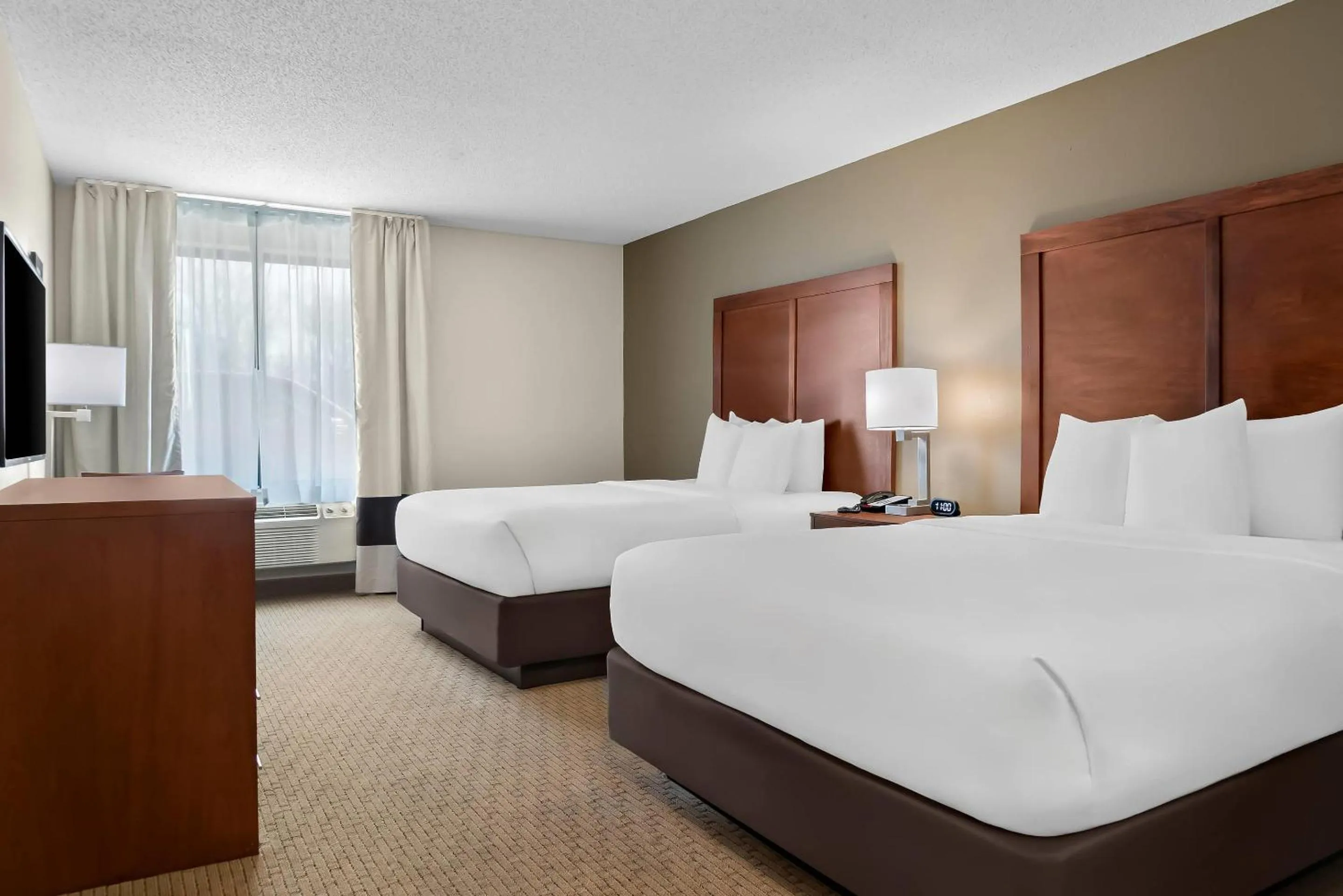 Queen Room with Two Queen Beds - Non-Smoking in Comfort Inn & Suites