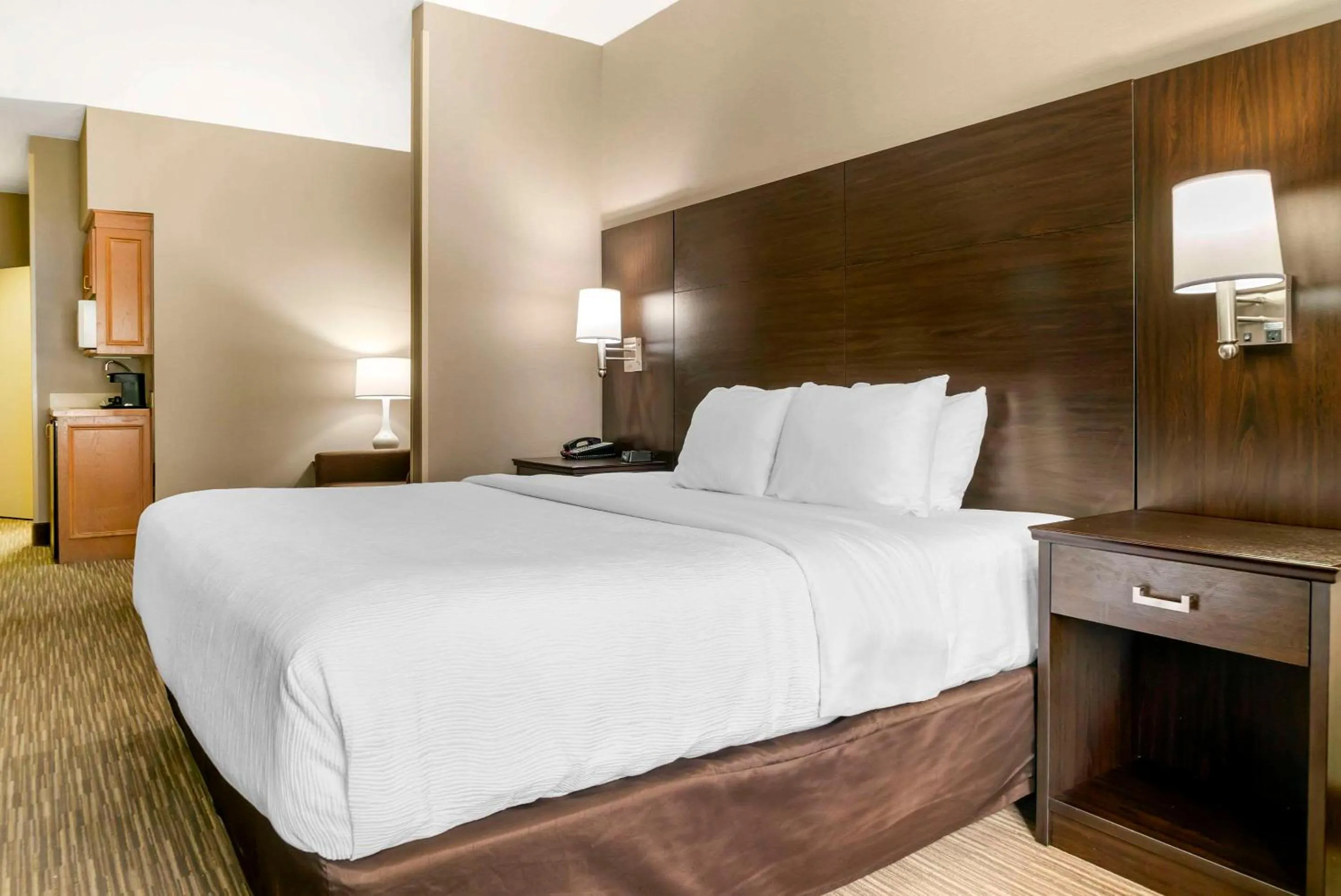 Superior King Room - Non-Smoking in Quality Inn & Suites Monroe