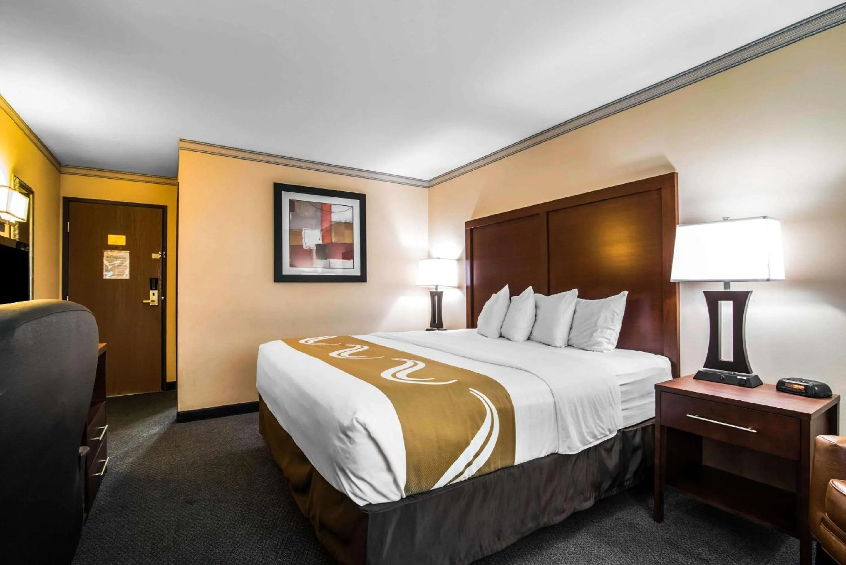 Standard King Room - Non-Smoking  in Quality Inn Cortland - University Area