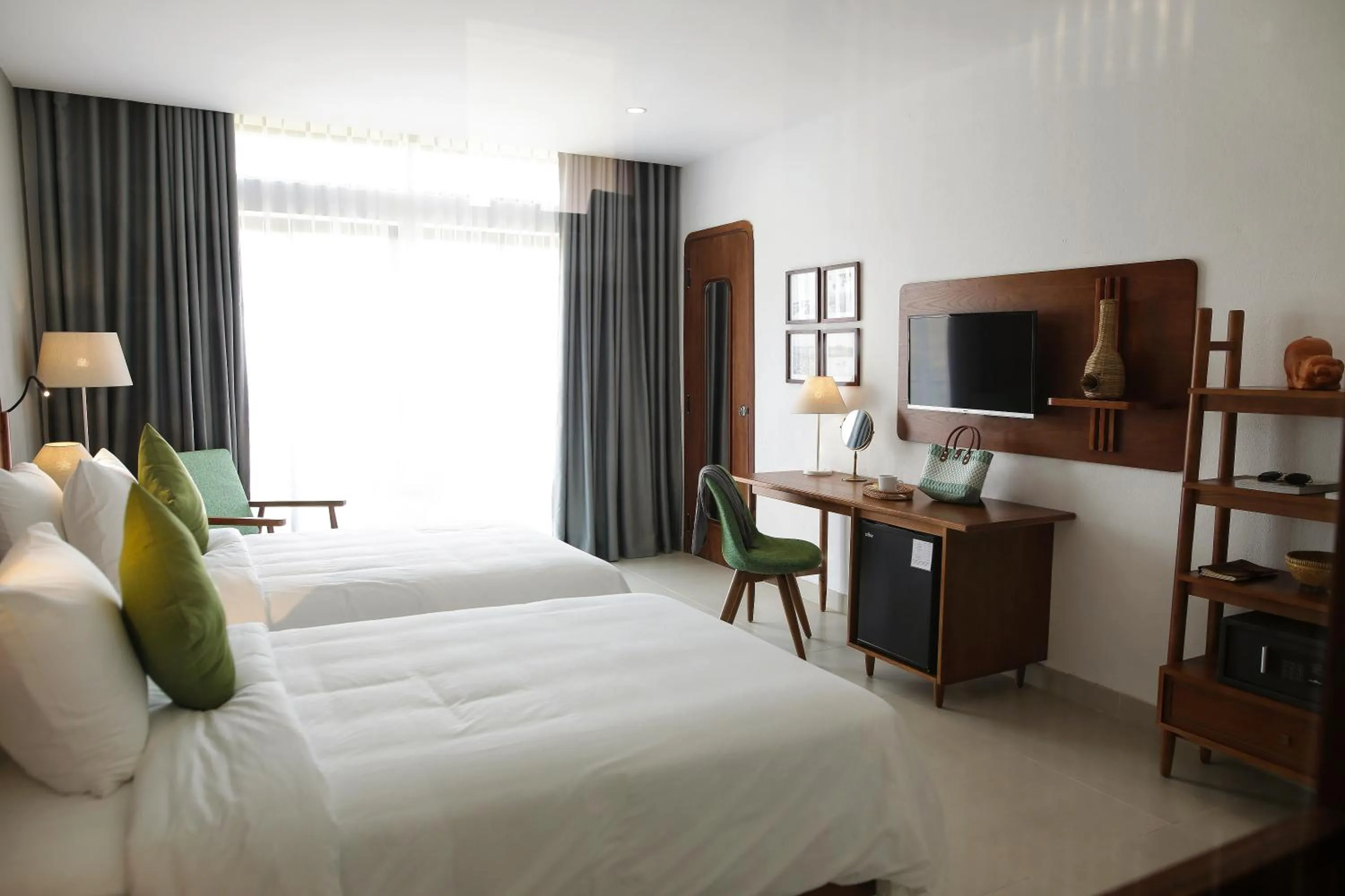 Family Room with Balcony in Hoian Tranquil Lodge - Chon Binh Yen