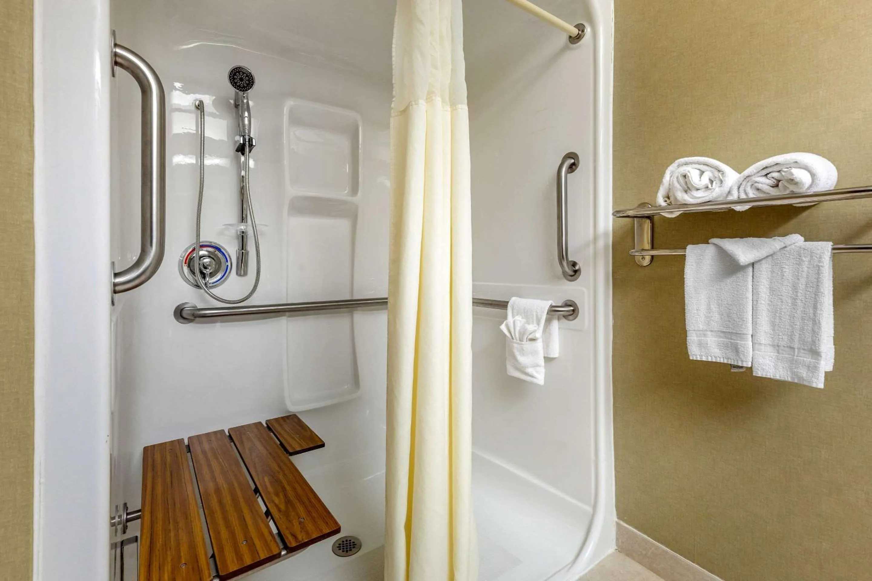 Queen Room with Roll-in-Shower - Accessible/Non-Smoking in Quality Suites Sherman