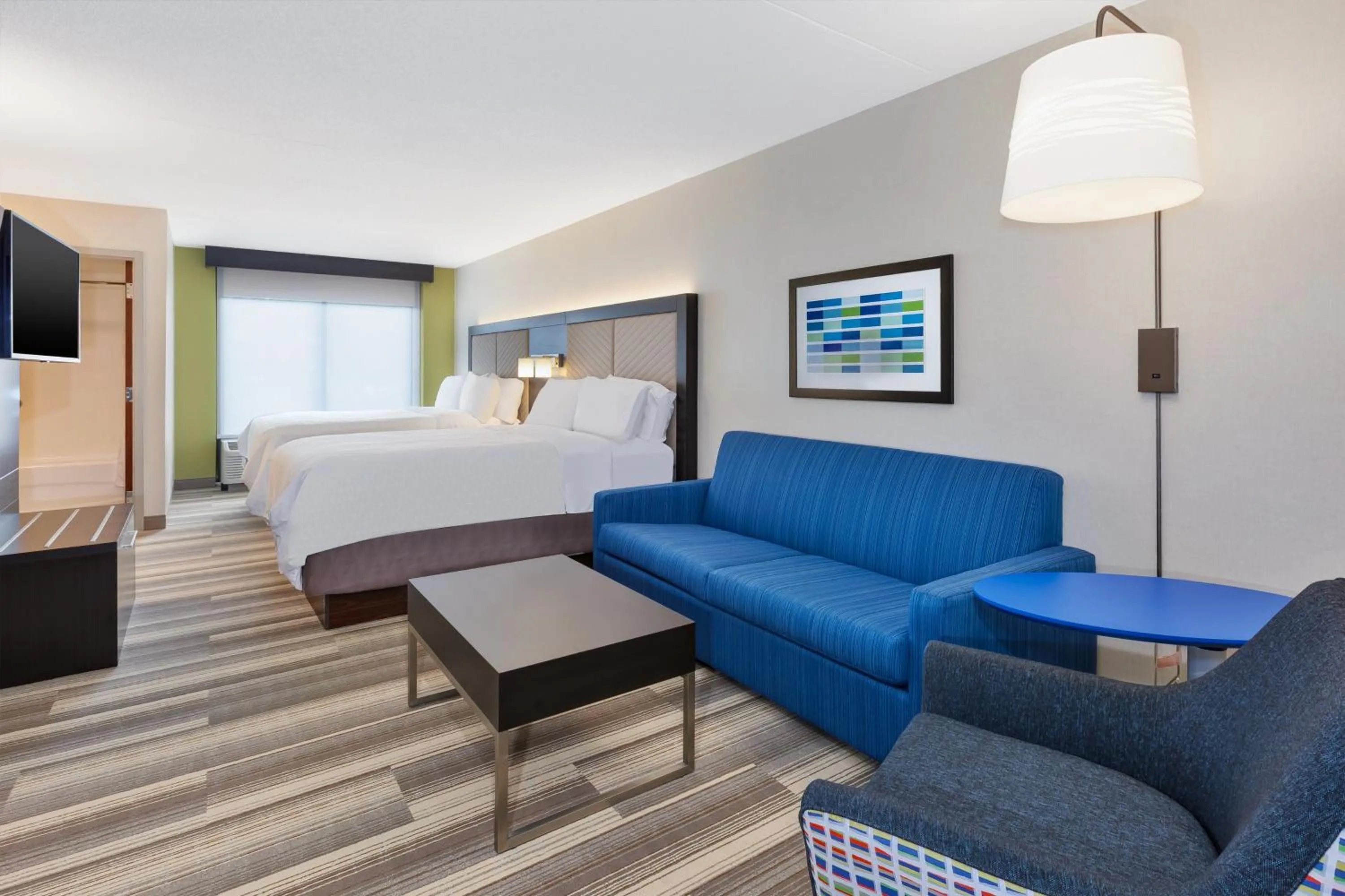Queen Suite with Two Queen Beds and Sofa Bed in Holiday Inn Express Blacksburg by IHG