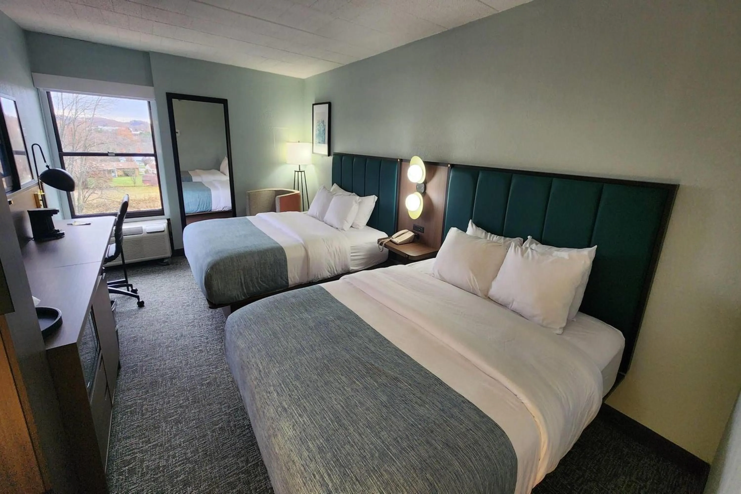 Queen Room with Two Queen Beds - Non-Smoking in Wingate by Wyndham Cranberry