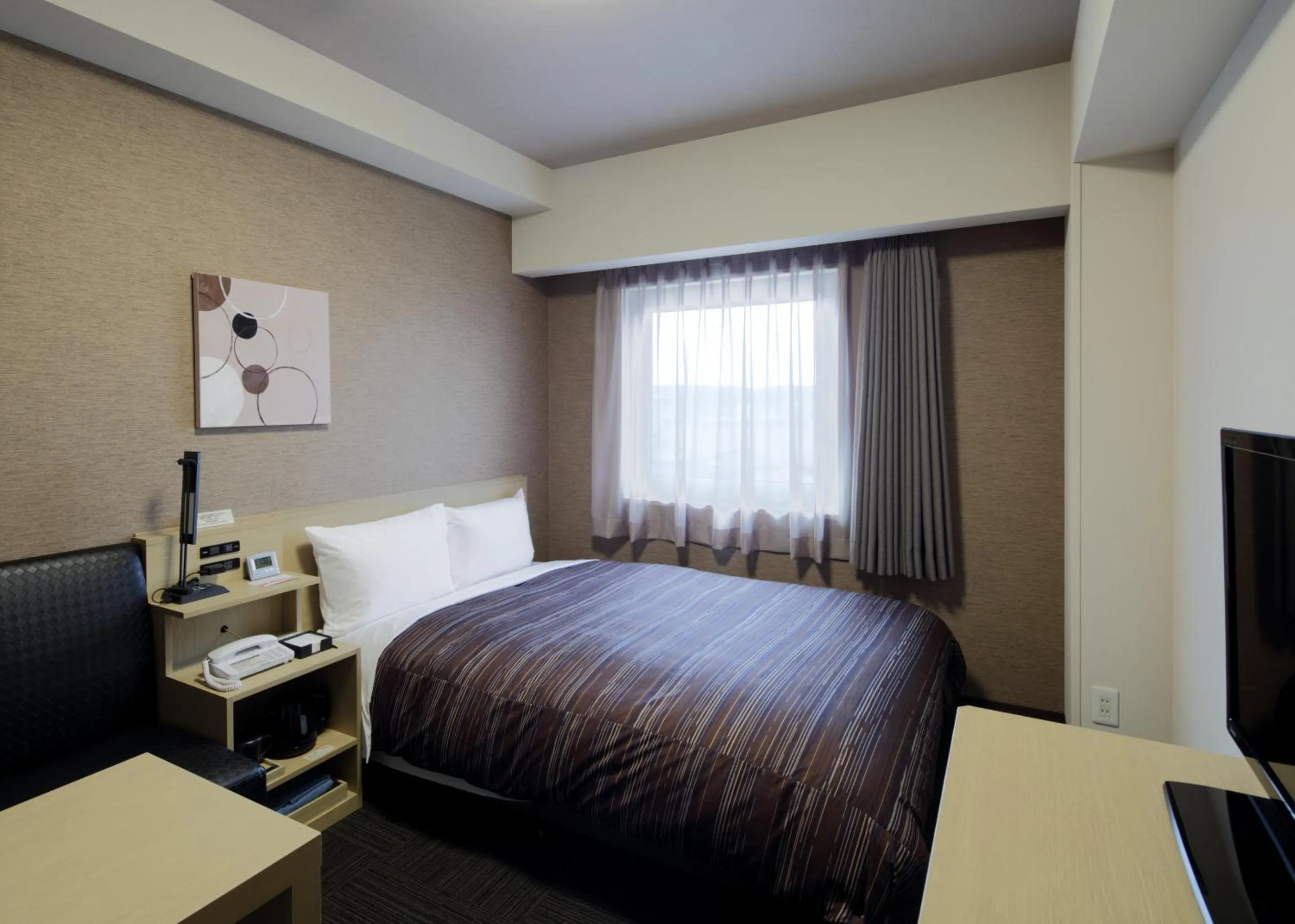 Comfort Double Room with Small Double Bed - Non-Smoking in Hotel Route-Inn Kanuma Inter