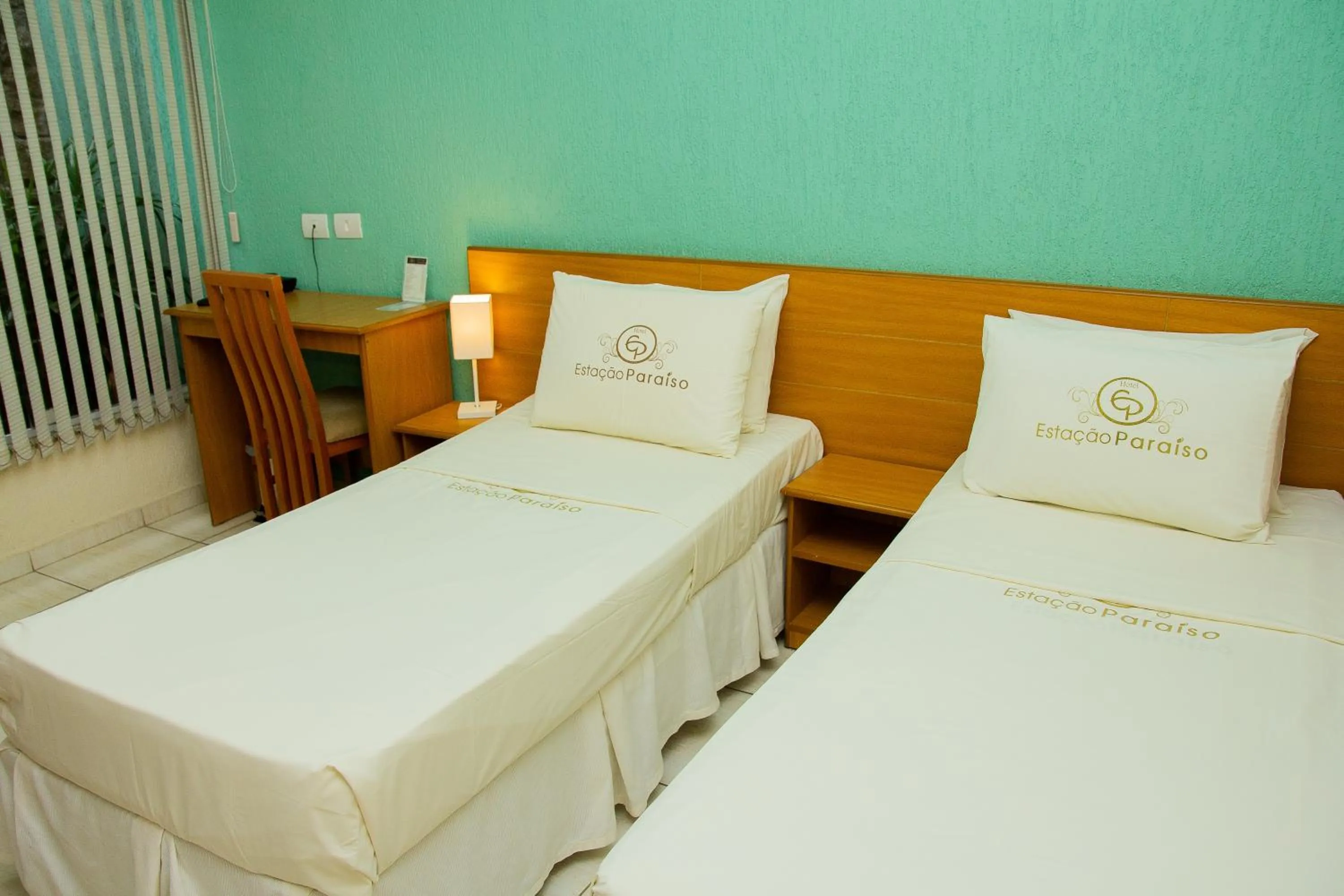 Twin Room - single occupancy in Hotel Estação Paraíso - ao lado do Metrô Paraíso e 600m da Av Paulista