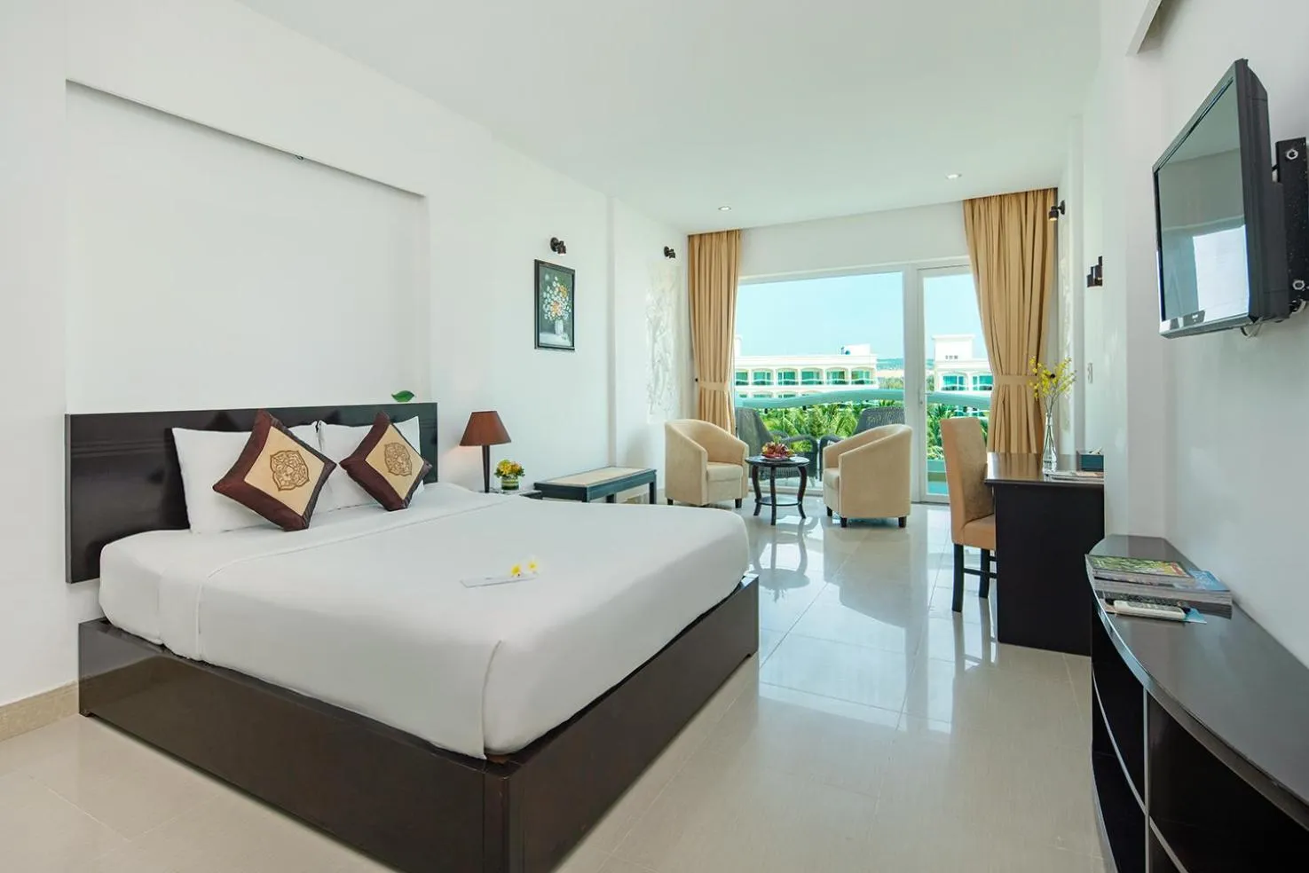 Double Room with Sea View in The Sailing Bay Beach Resort