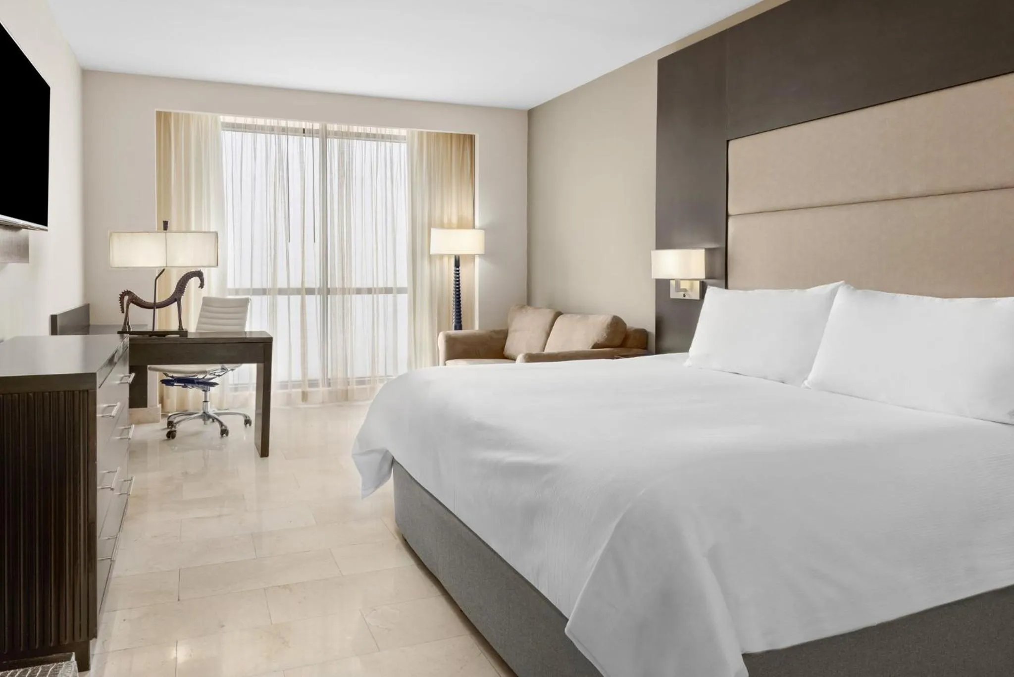 Premium King Room with Ocean View - High Floor/Club Lounge/Accessible in Intercontinental Miramar Panama by IHG