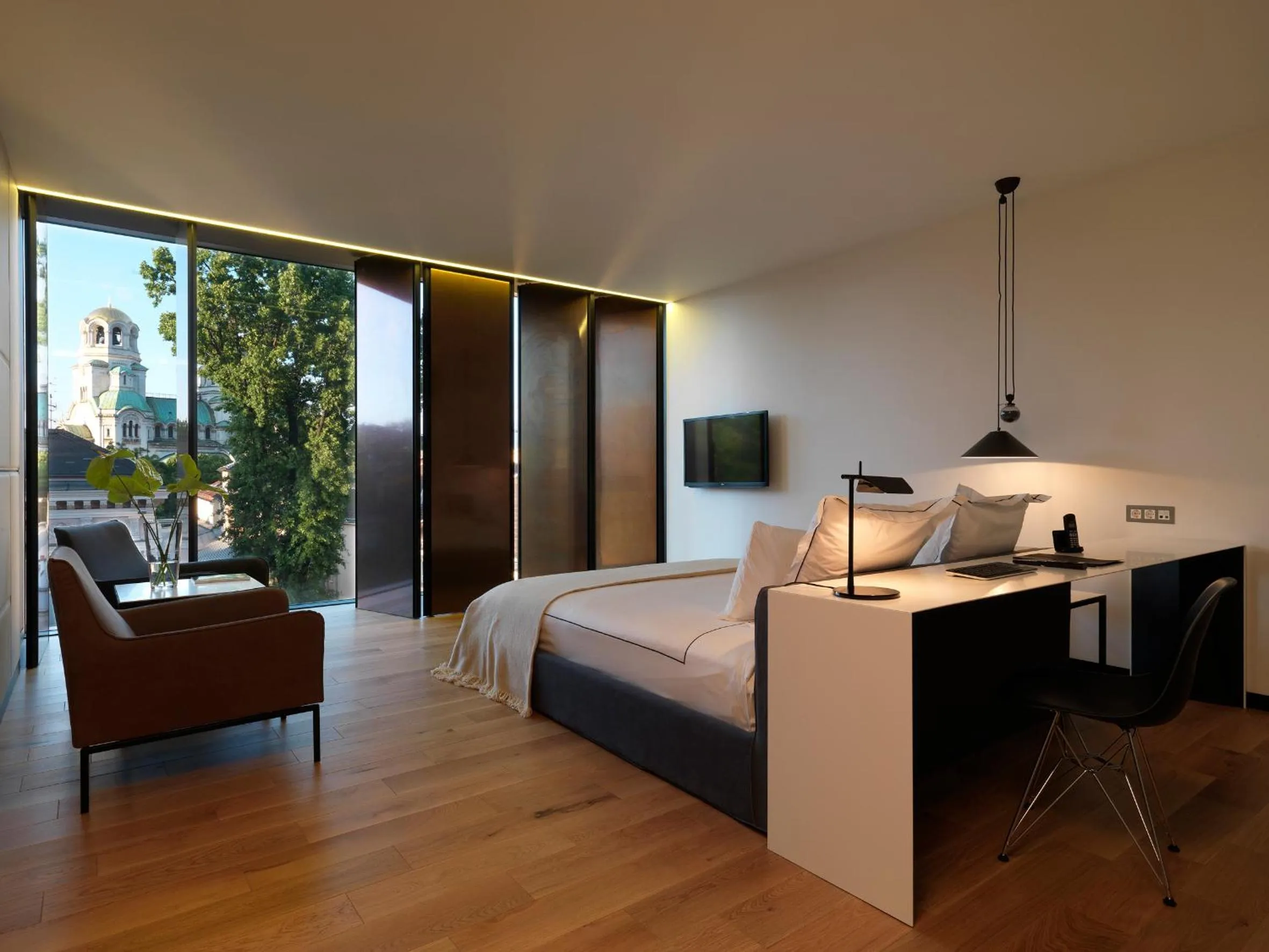 Deluxe Double Room in Sense Hotel Sofia, a Member of Design Hotels