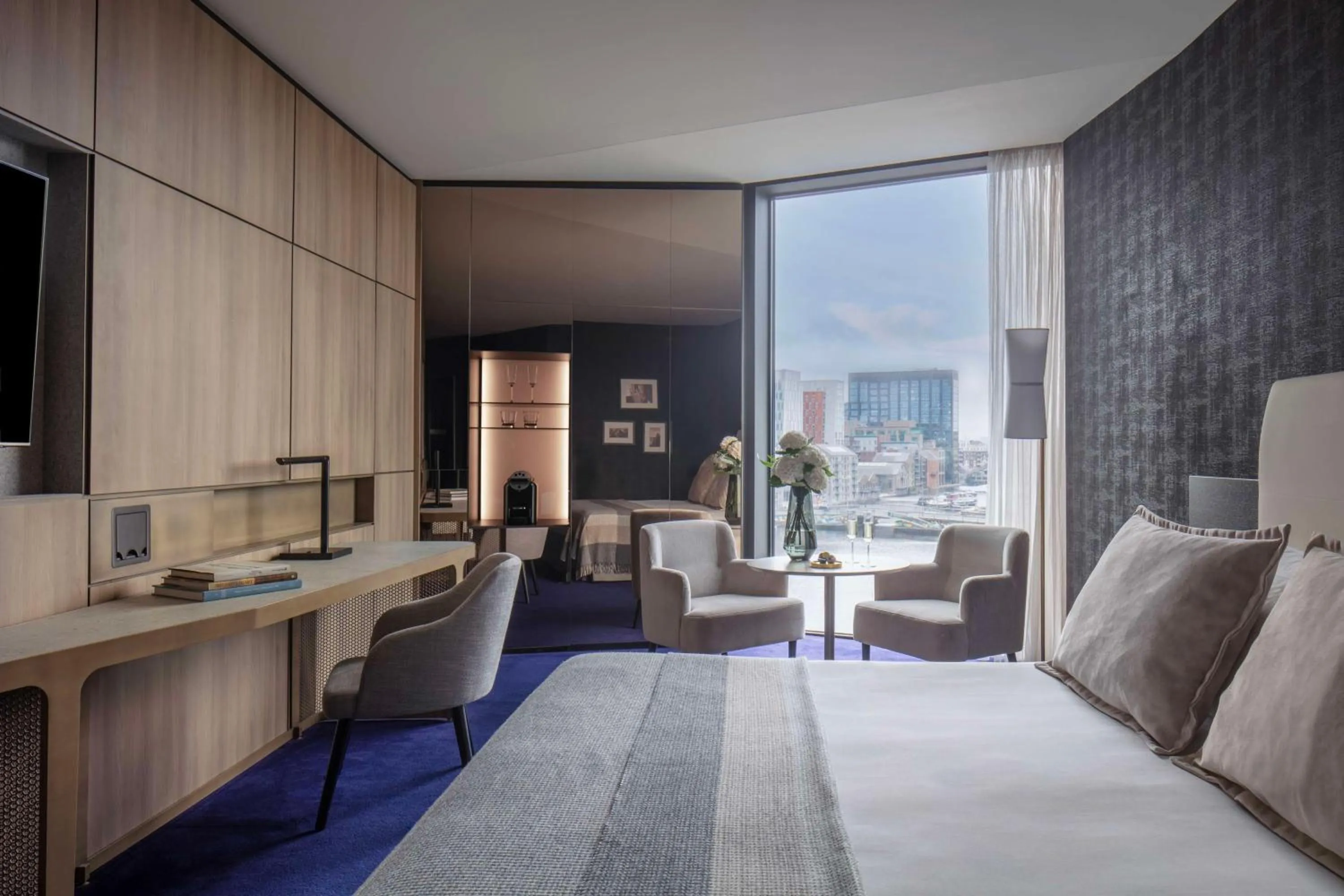 Premium Room Grand Canal View in Anantara The Marker Dublin- A Leading Hotel of the World