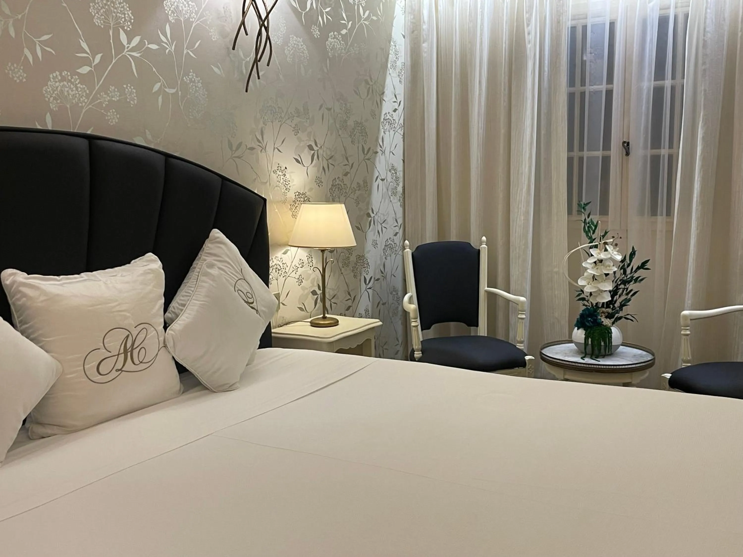 Double Room with Park and Balcony in Auberge de Cassagne & Spa