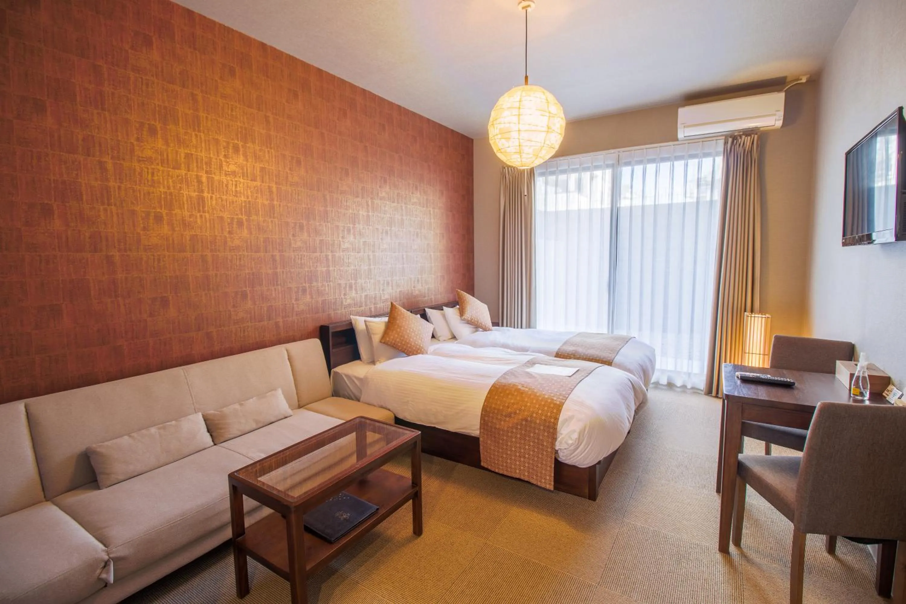 Twin Room with Terrace in Stay SAKURA Kyoto Fuga