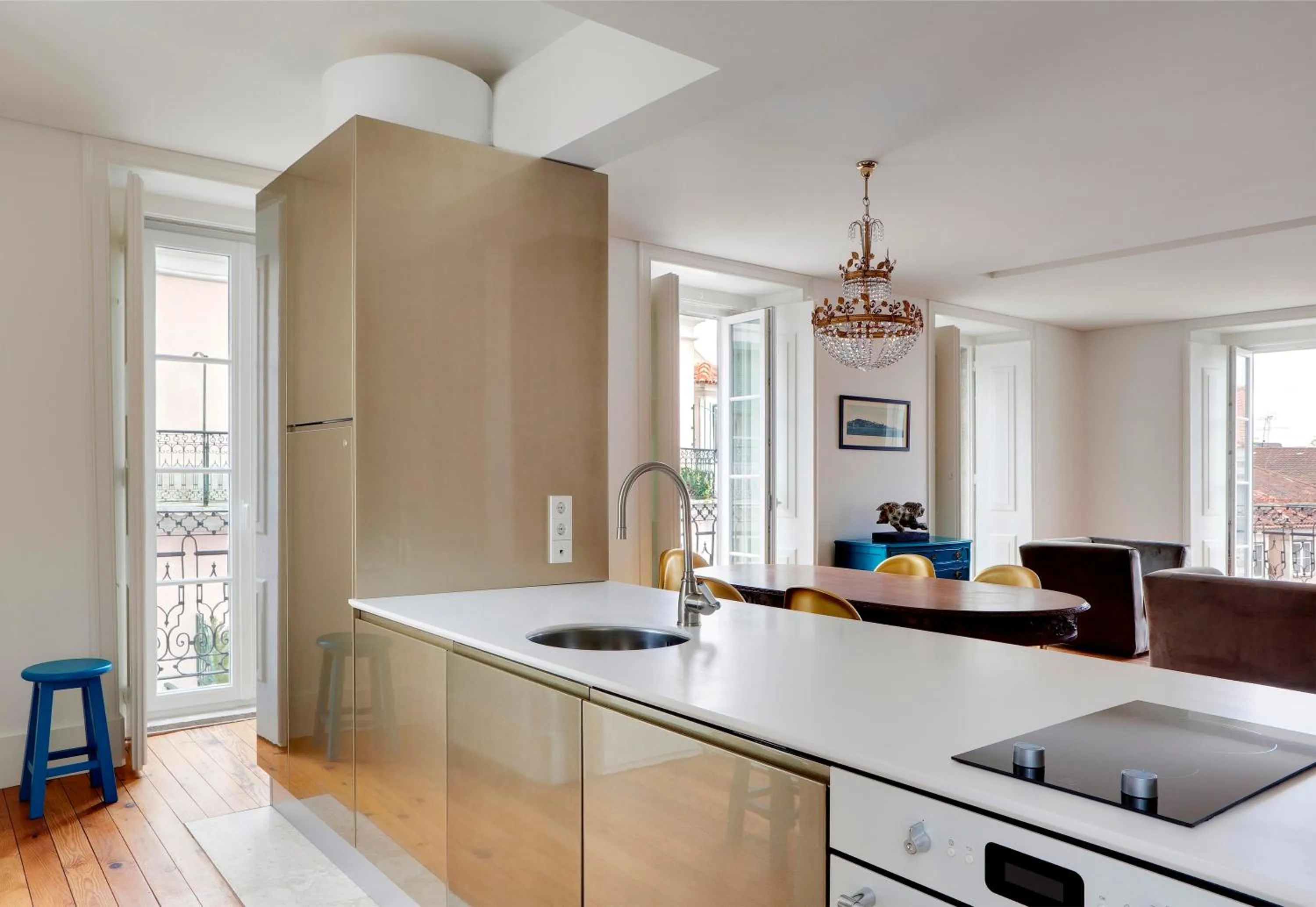 Duplex Two-Bedroom Apartment with Balcony in Residentas Apostolos