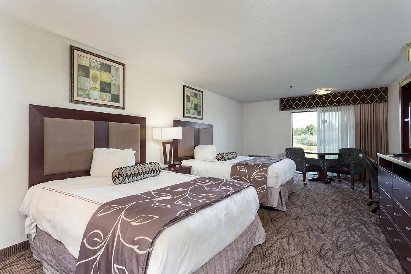 Queen Room with Two Queen Beds with River View in Shilo Inn Suites - Idaho Falls
