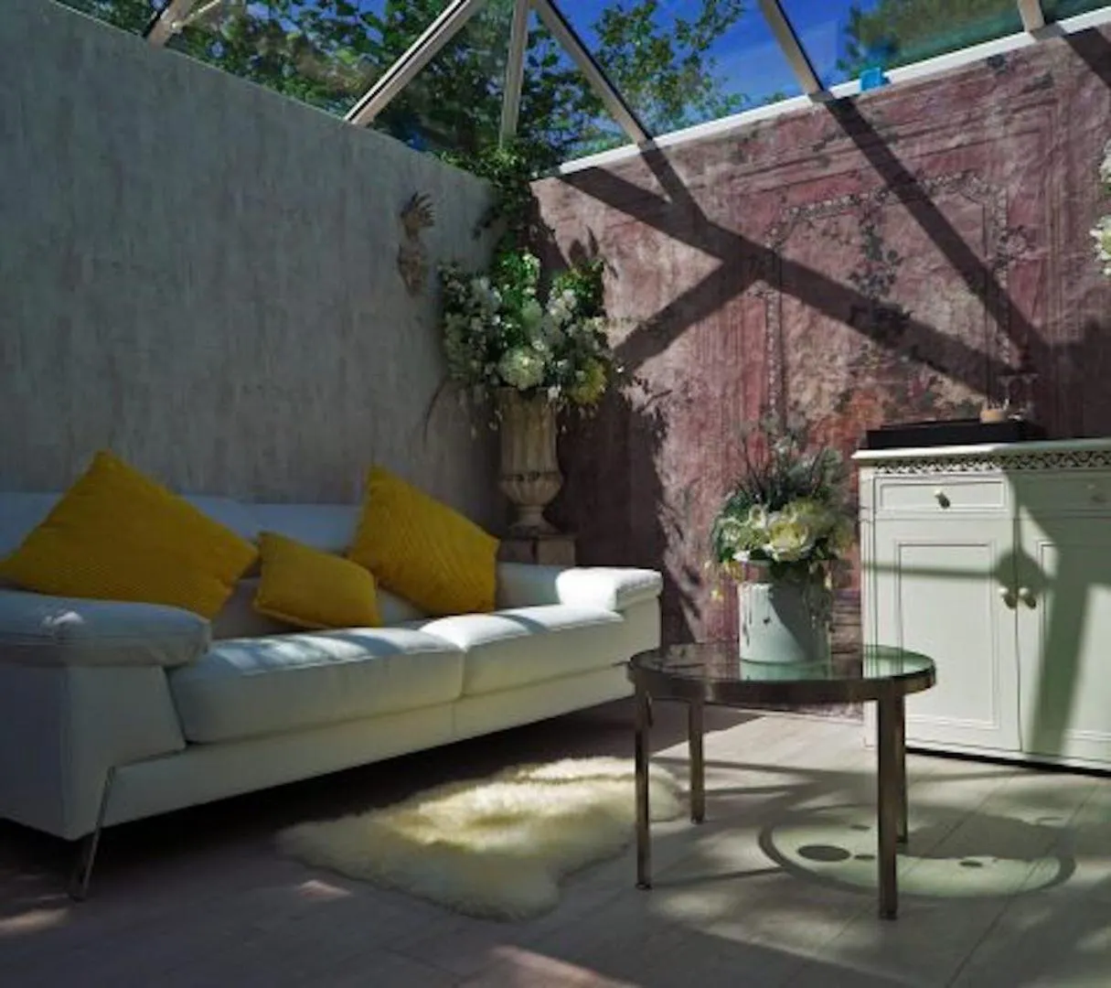 Double Room with Patio and Spa Bath in Who'd A Thought It