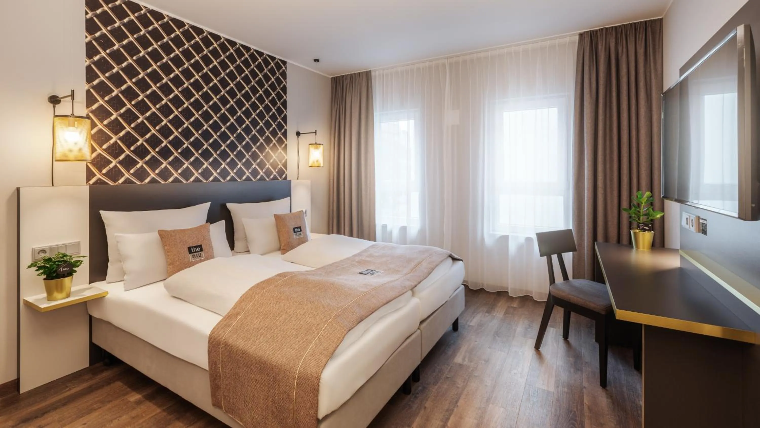 Deluxe Double Room in Holiday Inn - the niu, Mesh Stuttgart Messe by IHG