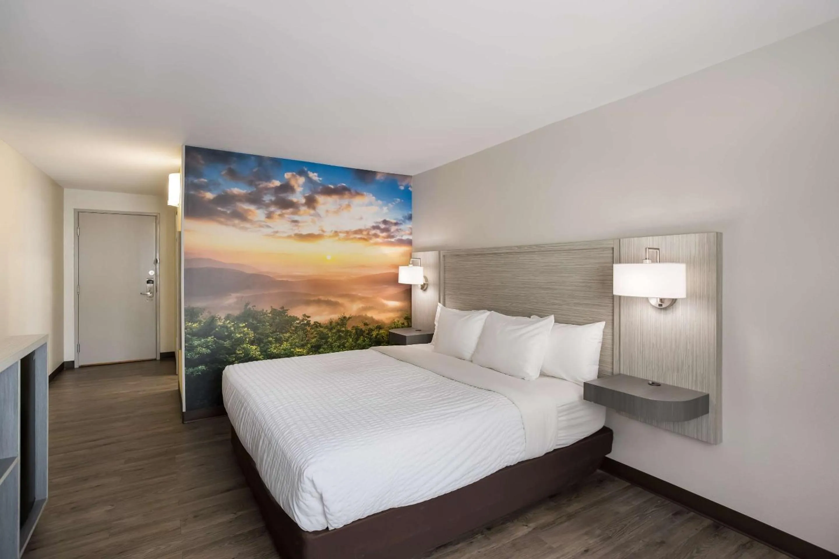 Queen Room - Disability Access in Clarion Pointe Sylva near Cherokee Area