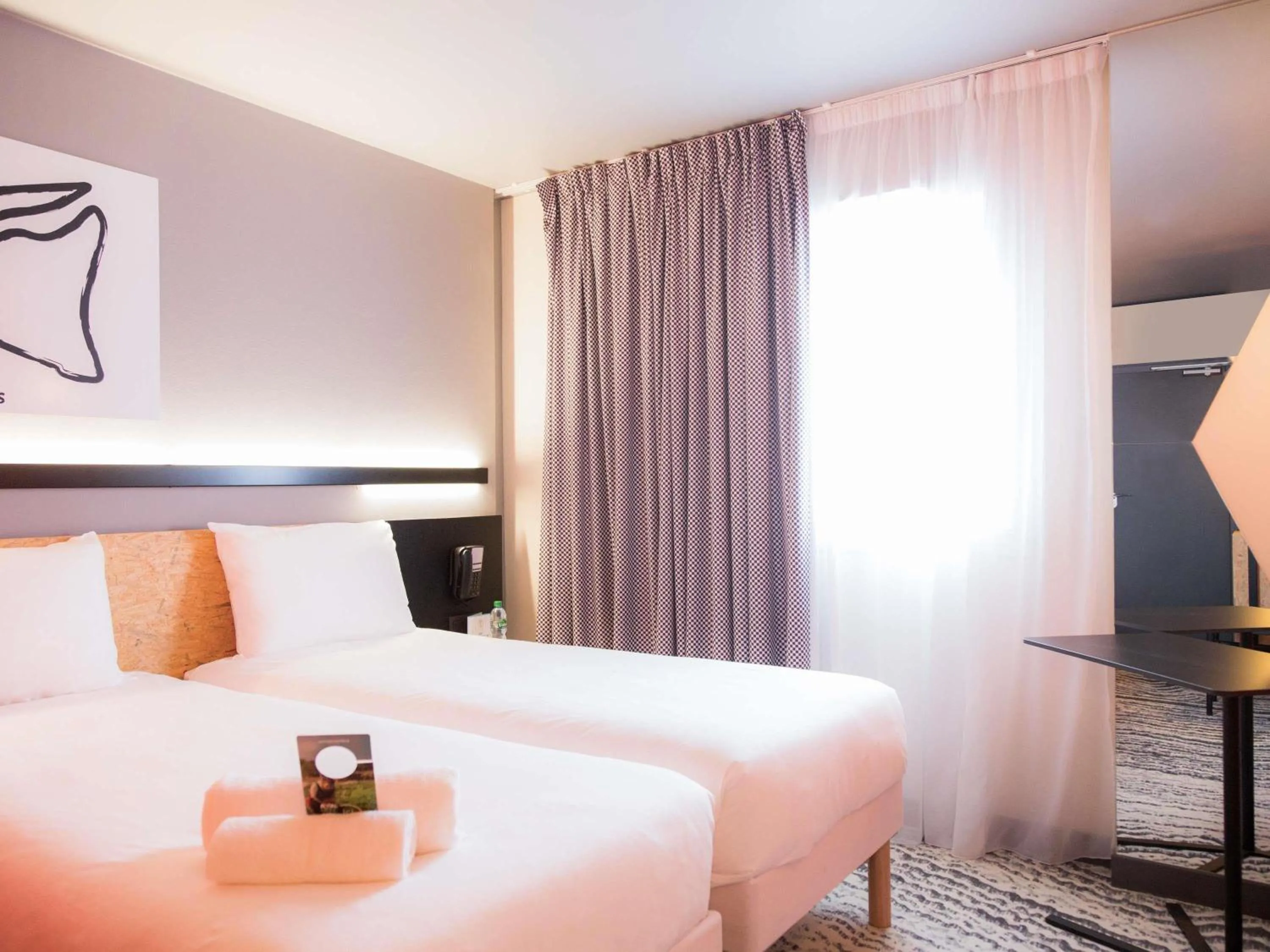 Standard Twin Room in ibis Styles Bâle-Mulhouse Aéroport