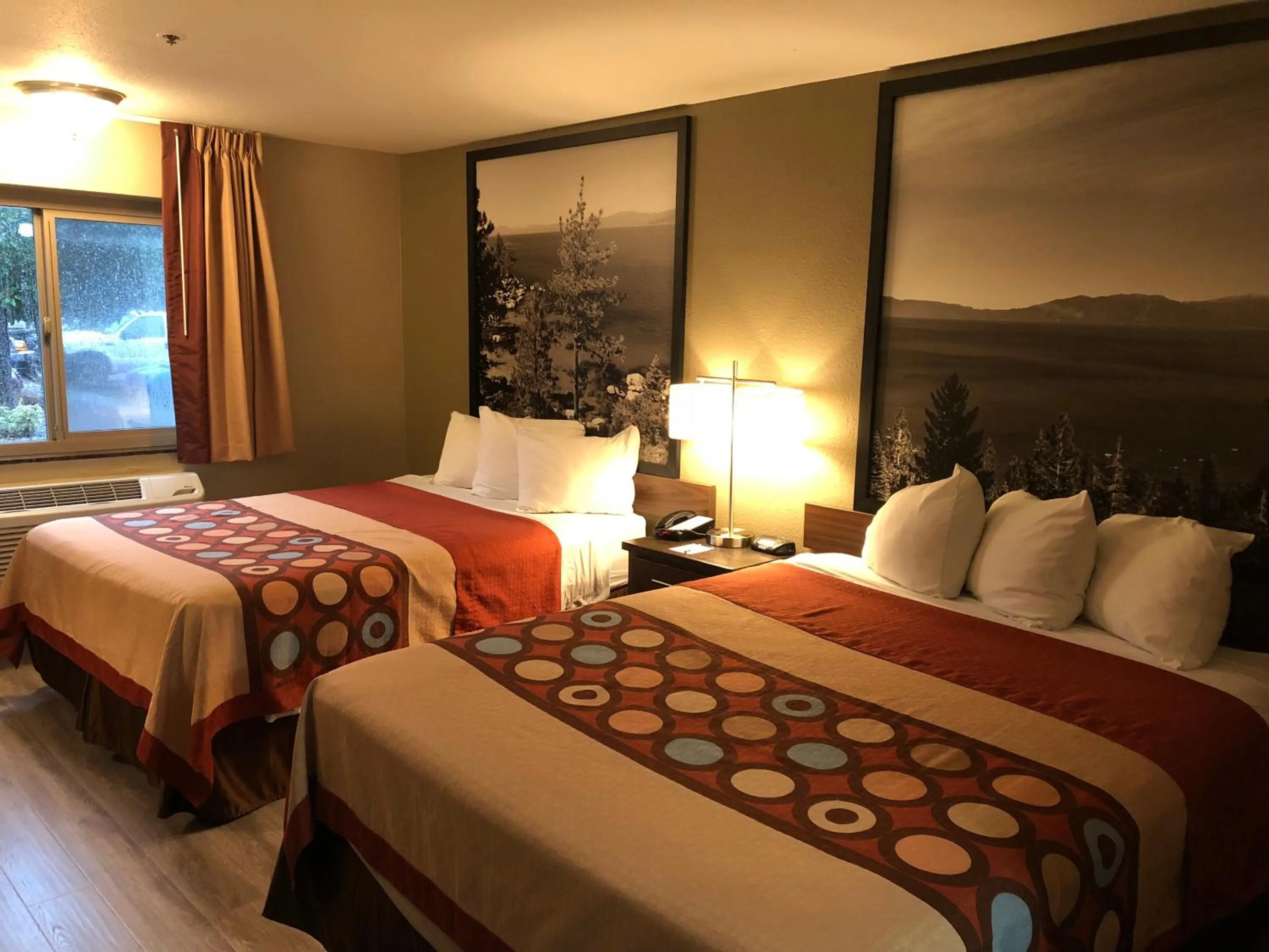 Double Room with Two Double Beds - Non-Smoking in Super 8 by Wyndham Redding