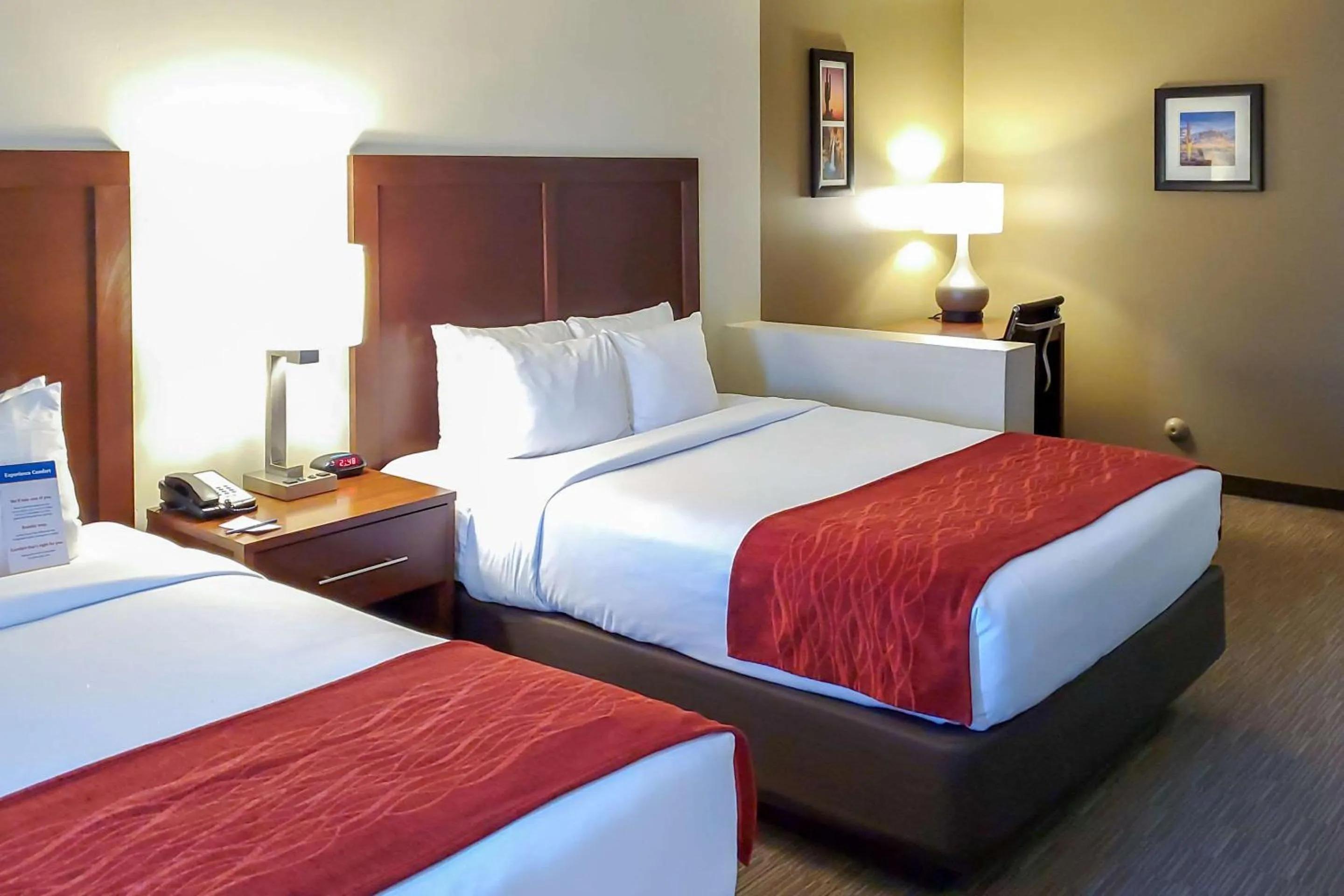 Queen Room with Two Queen Beds - Non-Smoking in Comfort Inn & Suites Tempe Phoenix Sky Harbor Airport