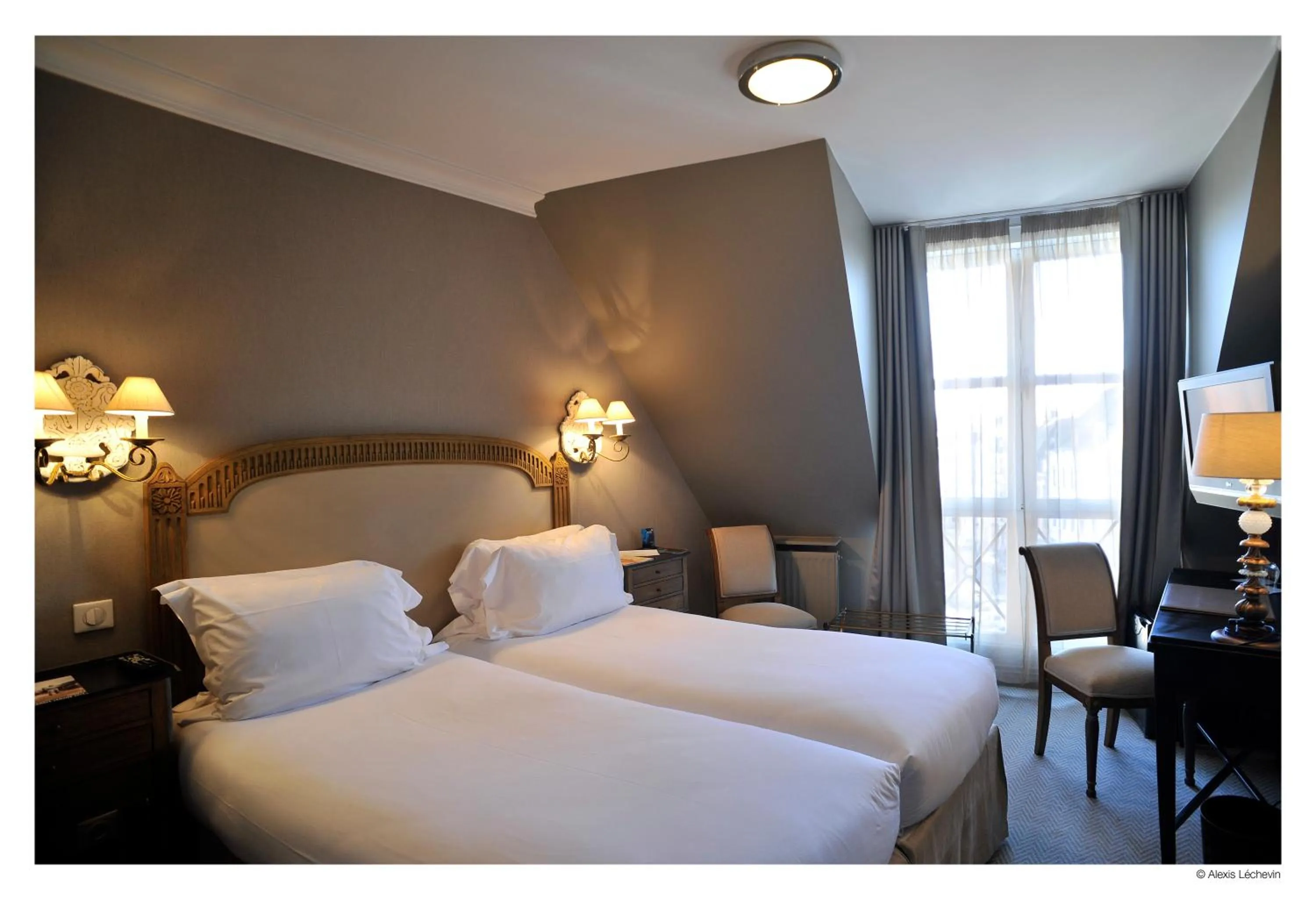 Twin Room in Hotel De La Treille
