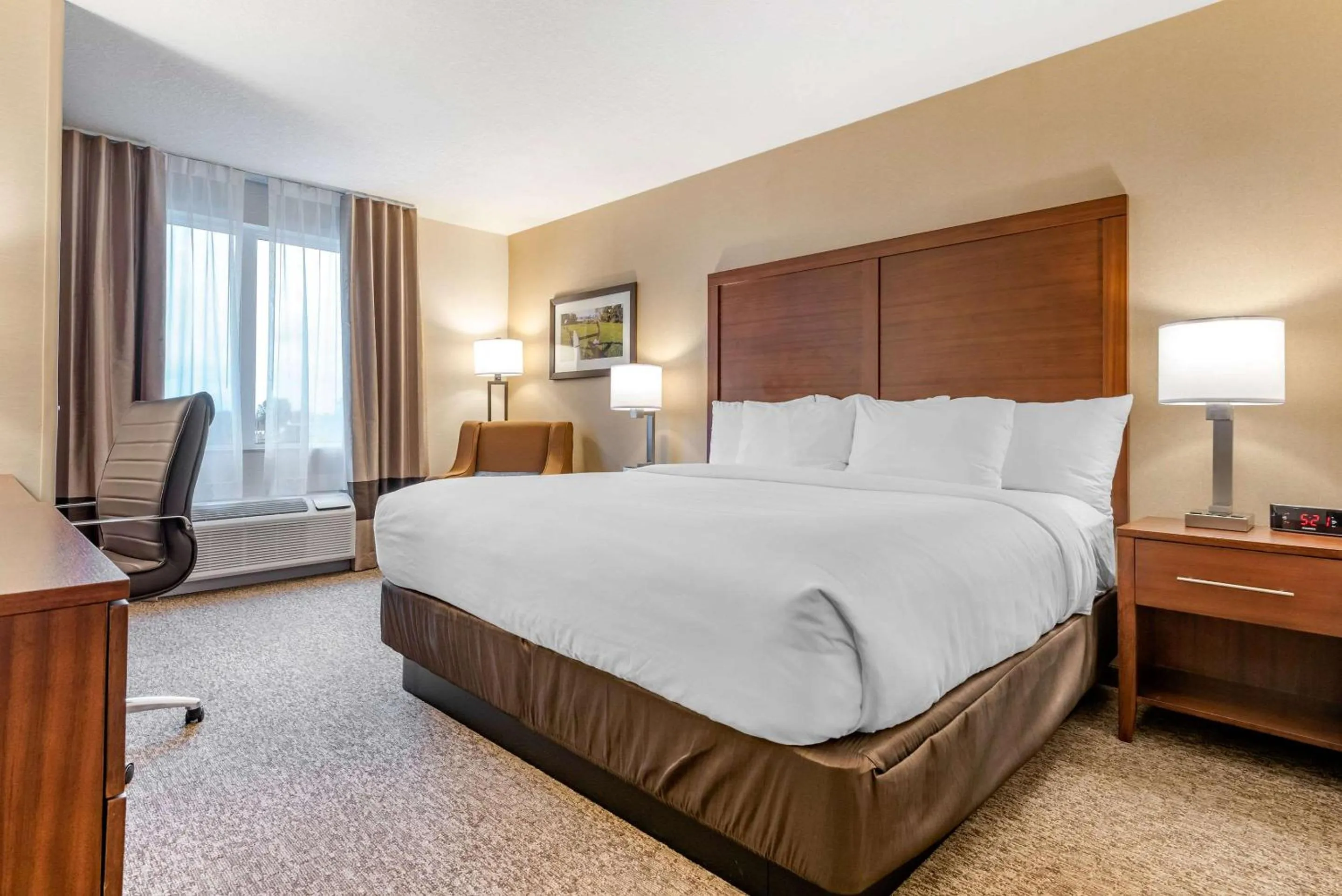 King Room with Roll-in Shower - Non-Smoking in Comfort Inn & Suites