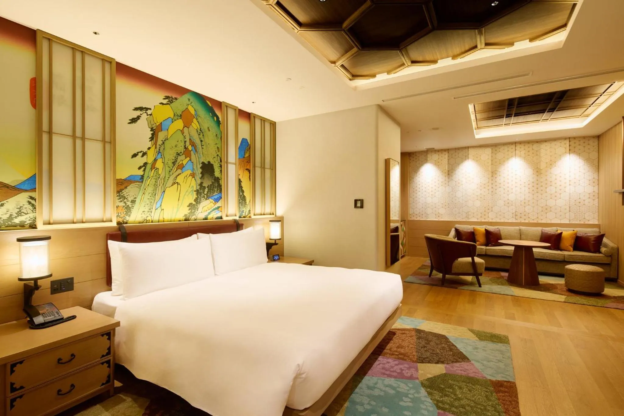 King Suite with Private Hot Spring in Hotel Indigo Hakone Gora by IHG