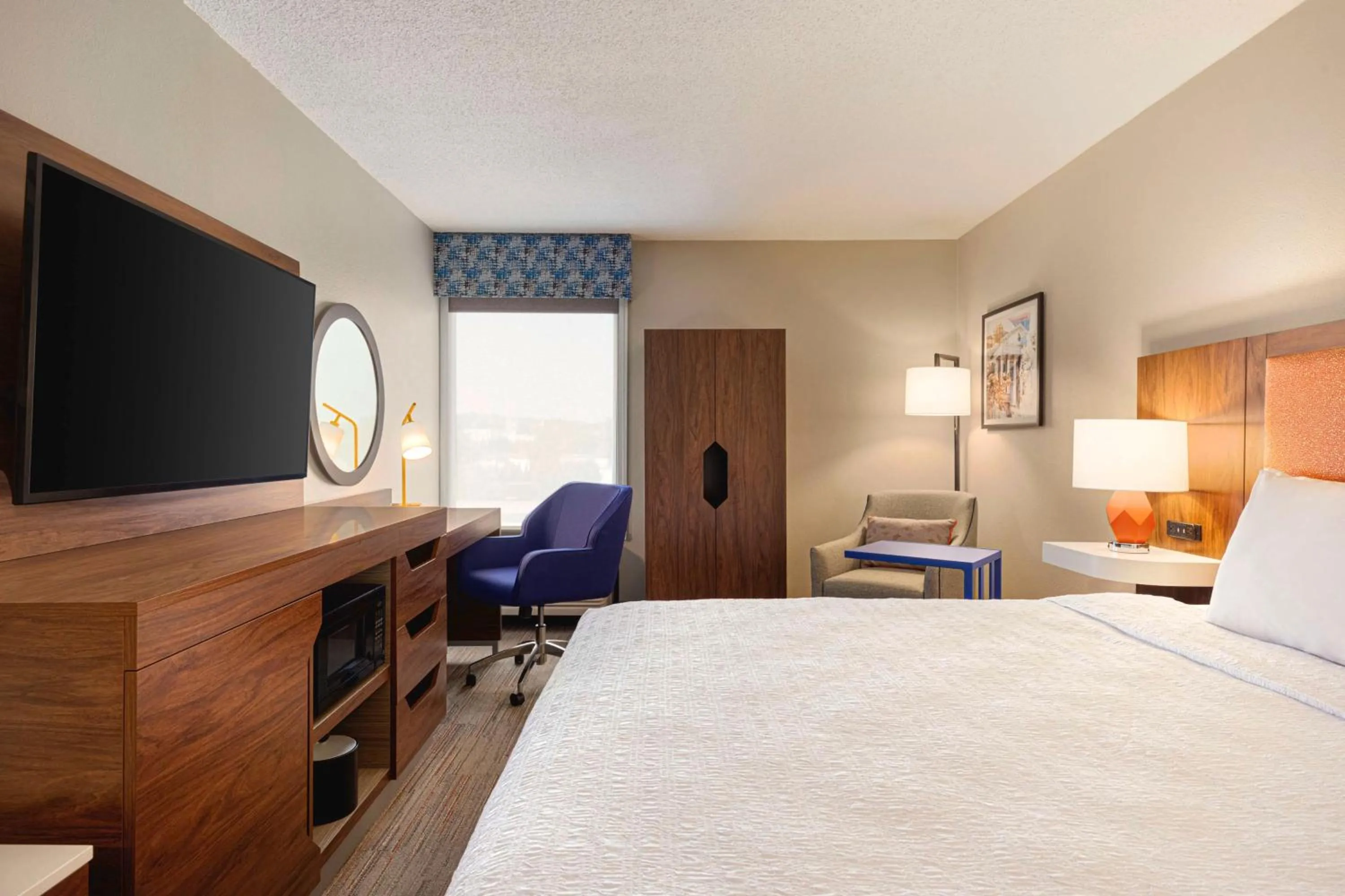 King Room with King Bed - Non-Smoking in Hampton Inn Charlottesville