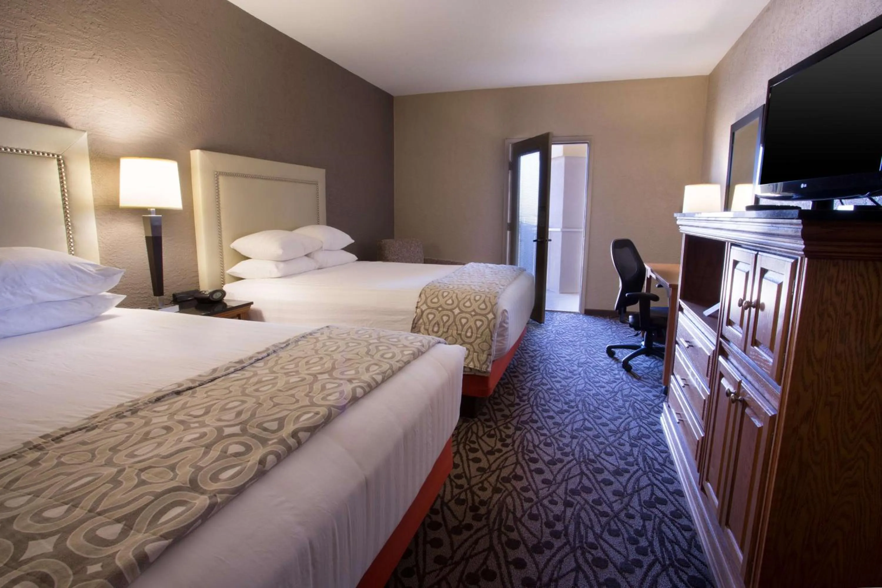 Deluxe Queen Room with Two Queen Beds with Terrace in Drury Inn & Suites Amarillo