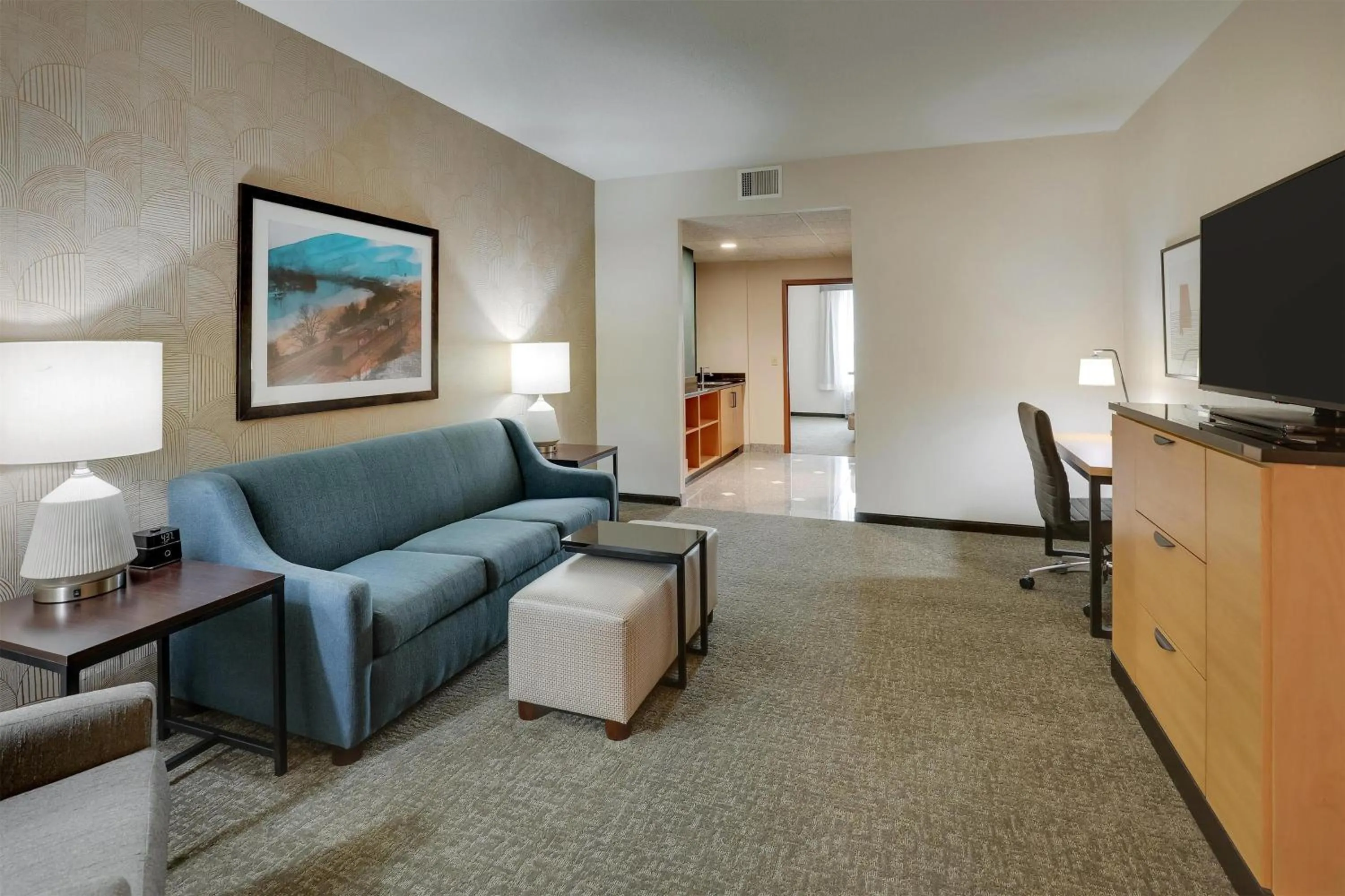 King Suite with Sofa Bed in Drury Inn & Suites Montgomery