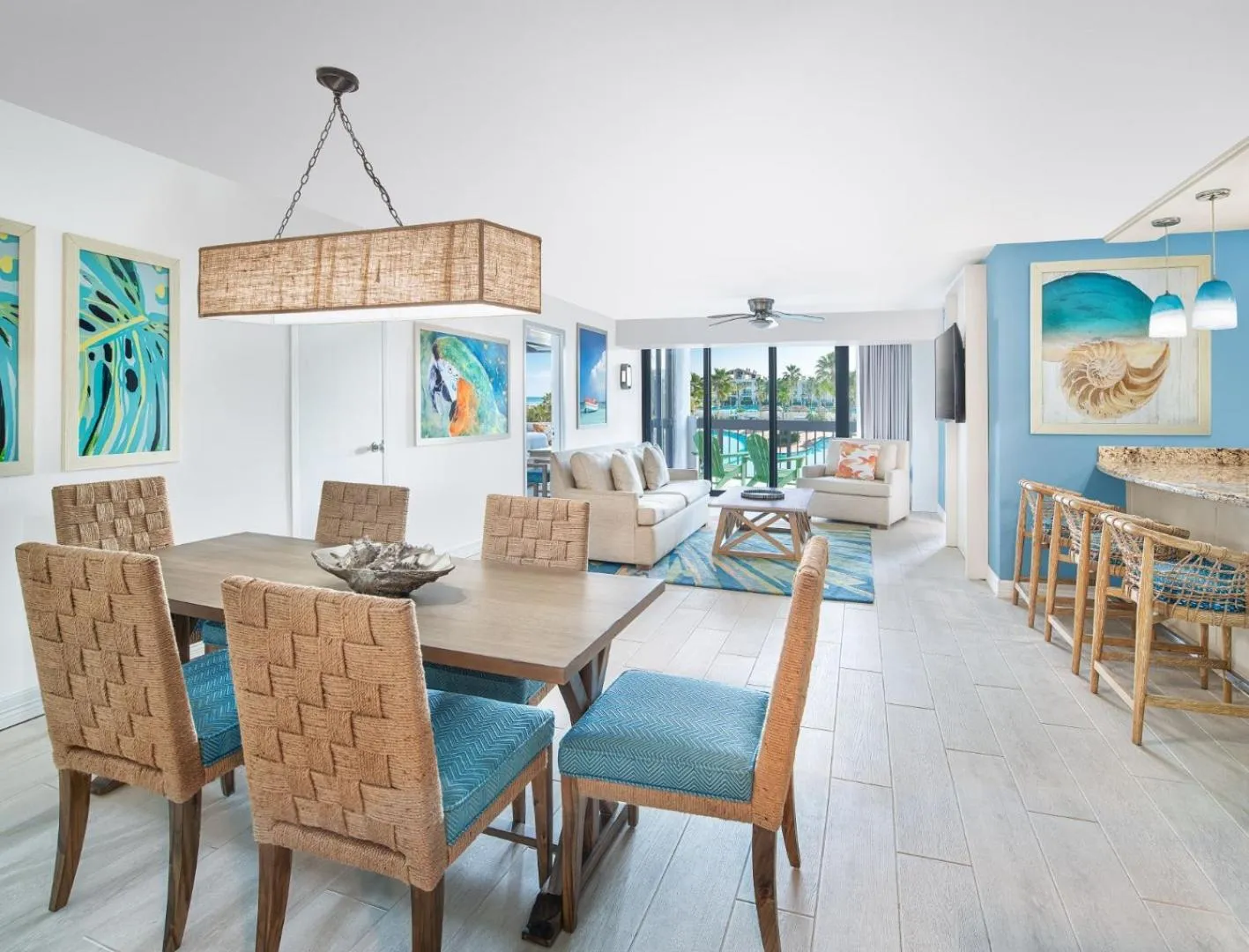 Two Bedroom Condo (King and Queen) with Ocean View in Margaritaville Beach Resort South Padre Island