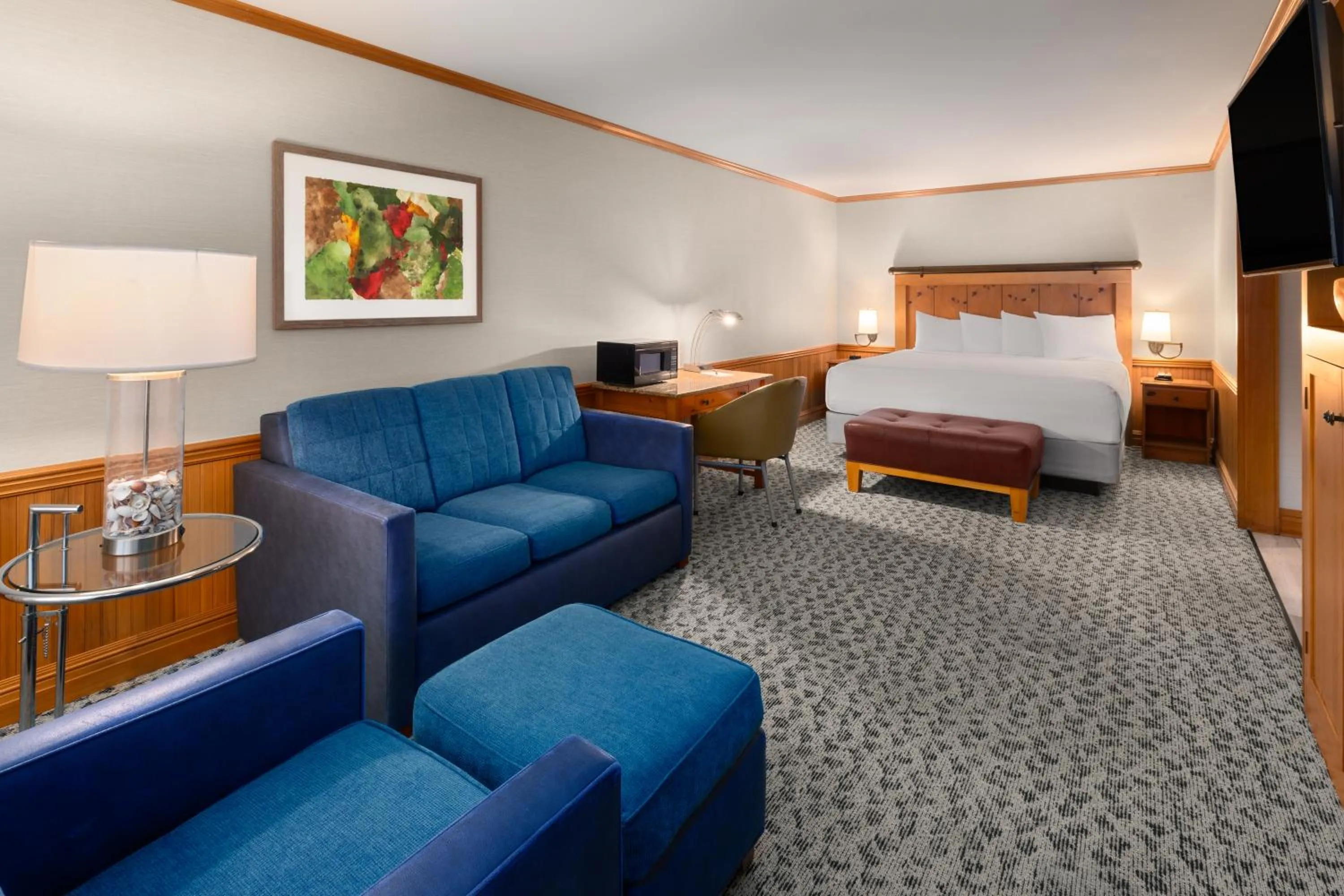 Junior King Suite with Water View - Non-Smoking in Semiahmoo Resort Golf & Spa, Trademark Collection by Wyndham