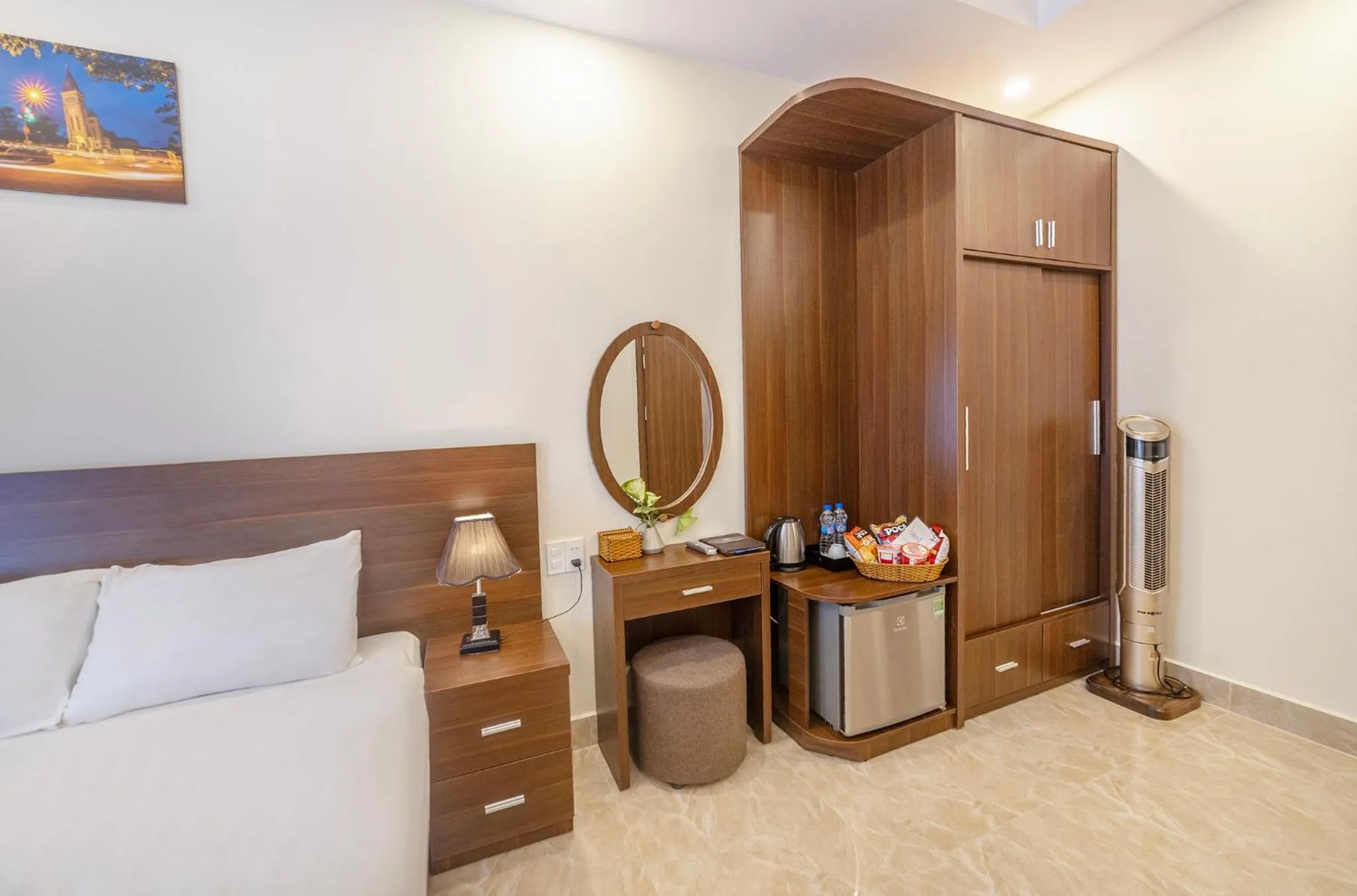 Double Room with Private Bathroom in Huyền 179