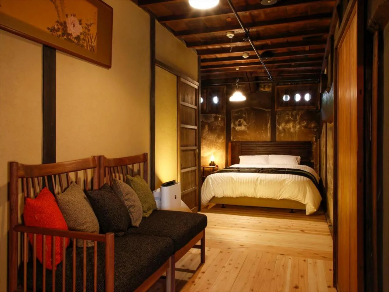 Standard Room with Tatami Area in Yamasaki Ryokan Q Nakamonzenya