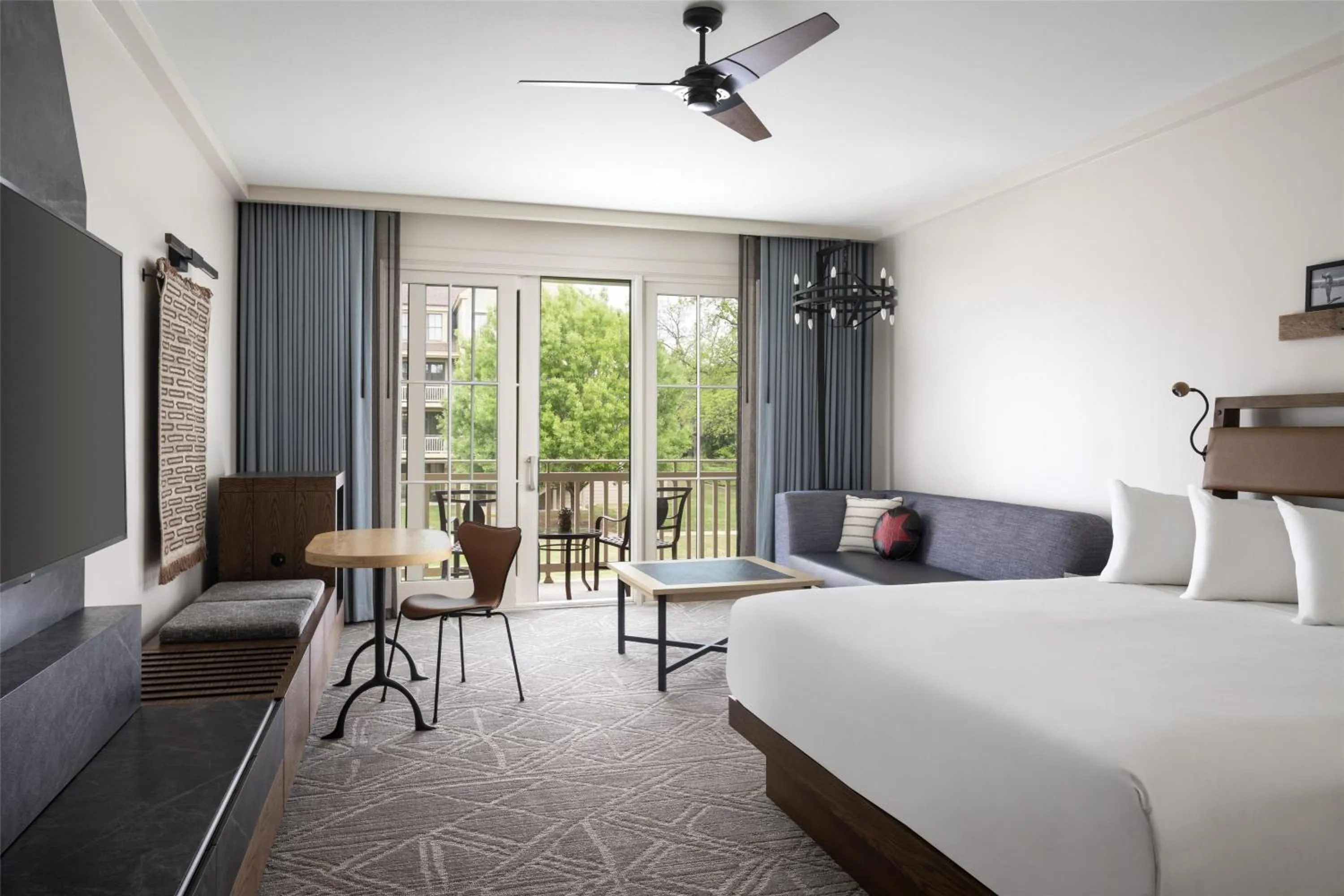 King Room with Balcony in Hyatt Regency Lost Pines Resort and Spa