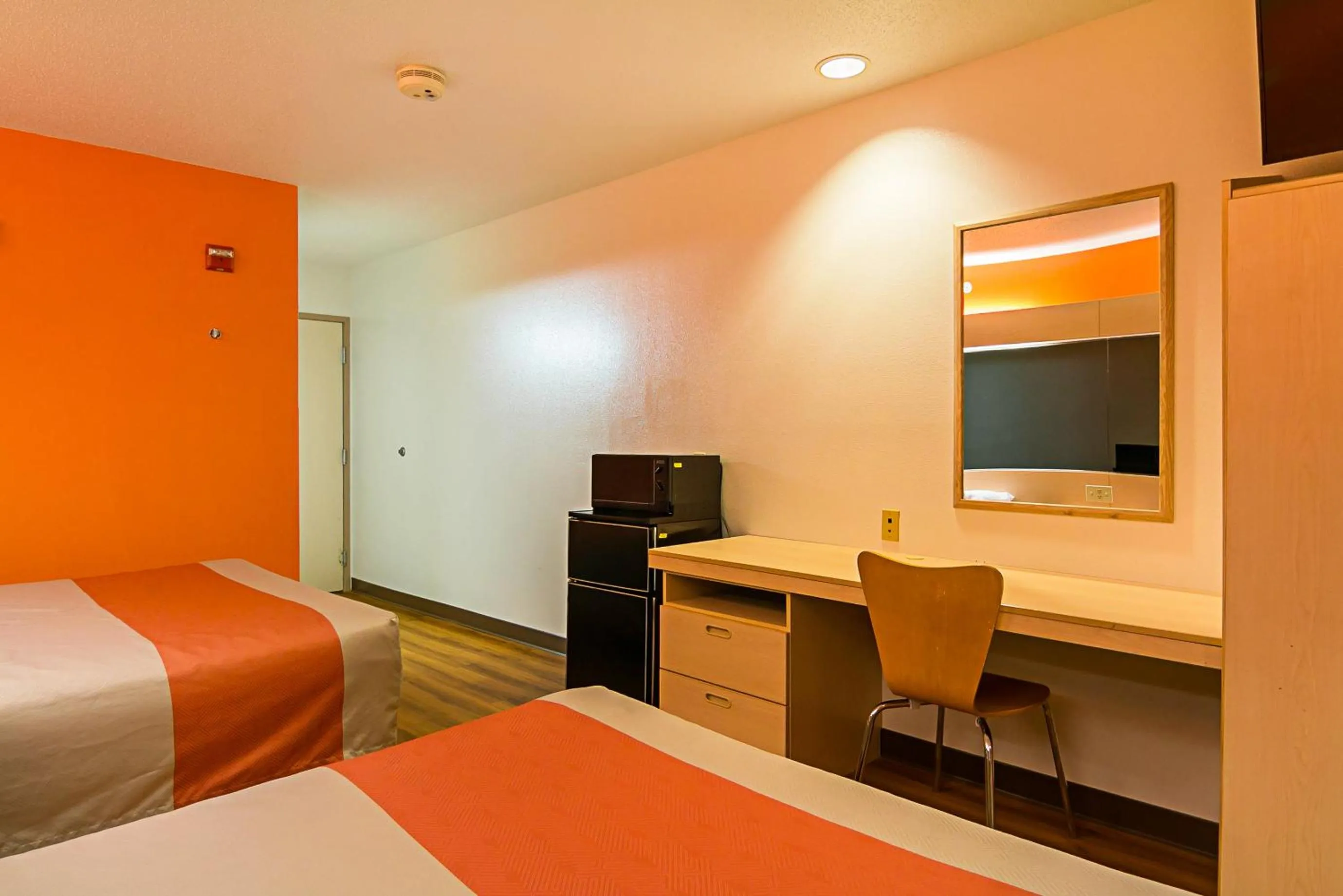 Queen Room with Two Queen Beds - single occupancy - Disability Access - Non-Smoking in Motel 6-Sycamore, IL