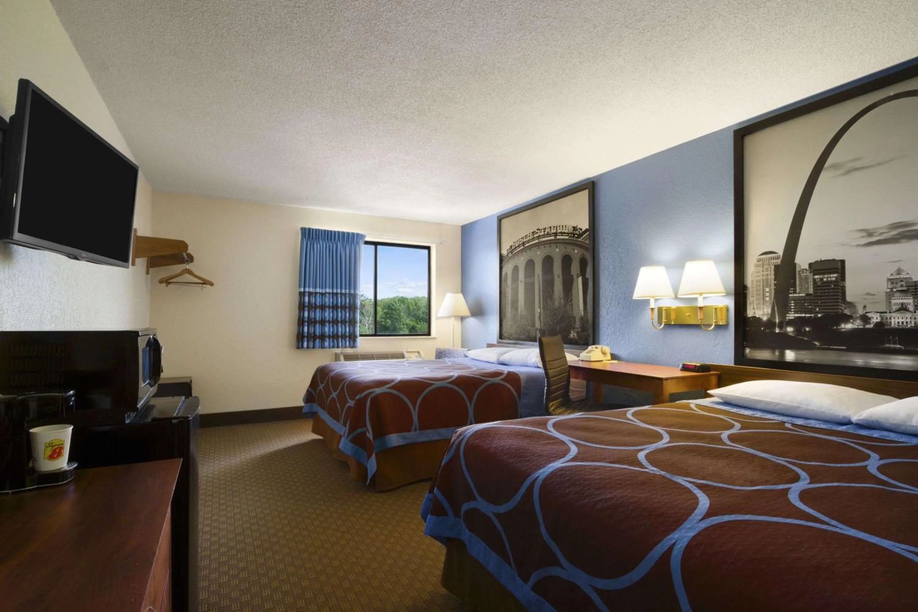 Double Room with Two Double Beds - Smoking in Super 8 by Wyndham Cuba