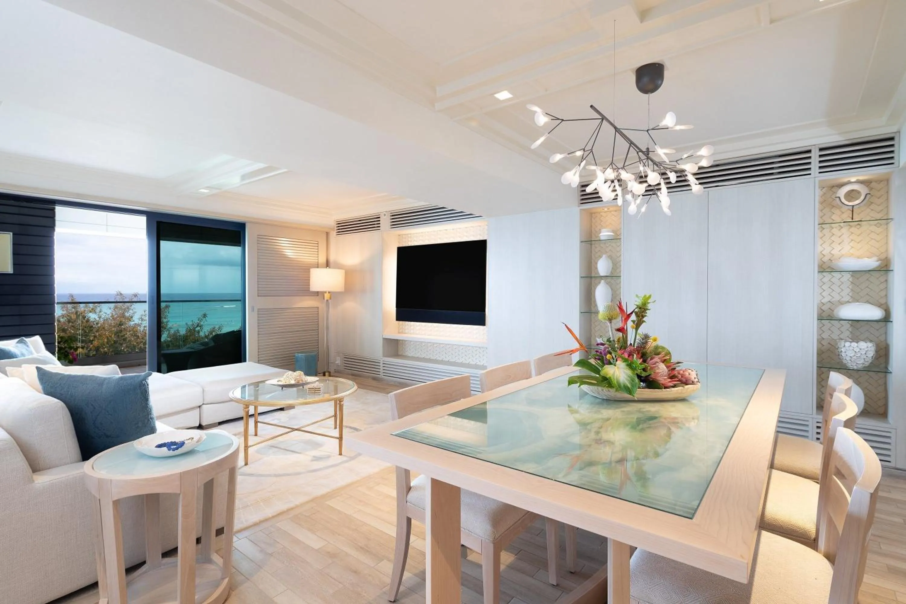 Oceanfront Sapphire Suite - 2 Bedroom Plus Den in ESPACIO THE JEWEL OF WAIKIKI