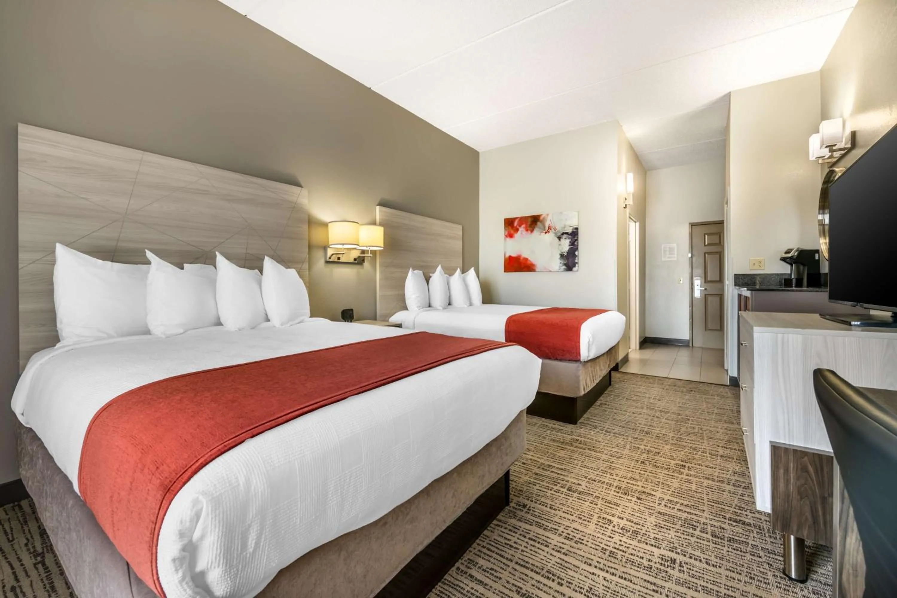 Queen Room with Two Queen Beds in Best Western Plus Lake City