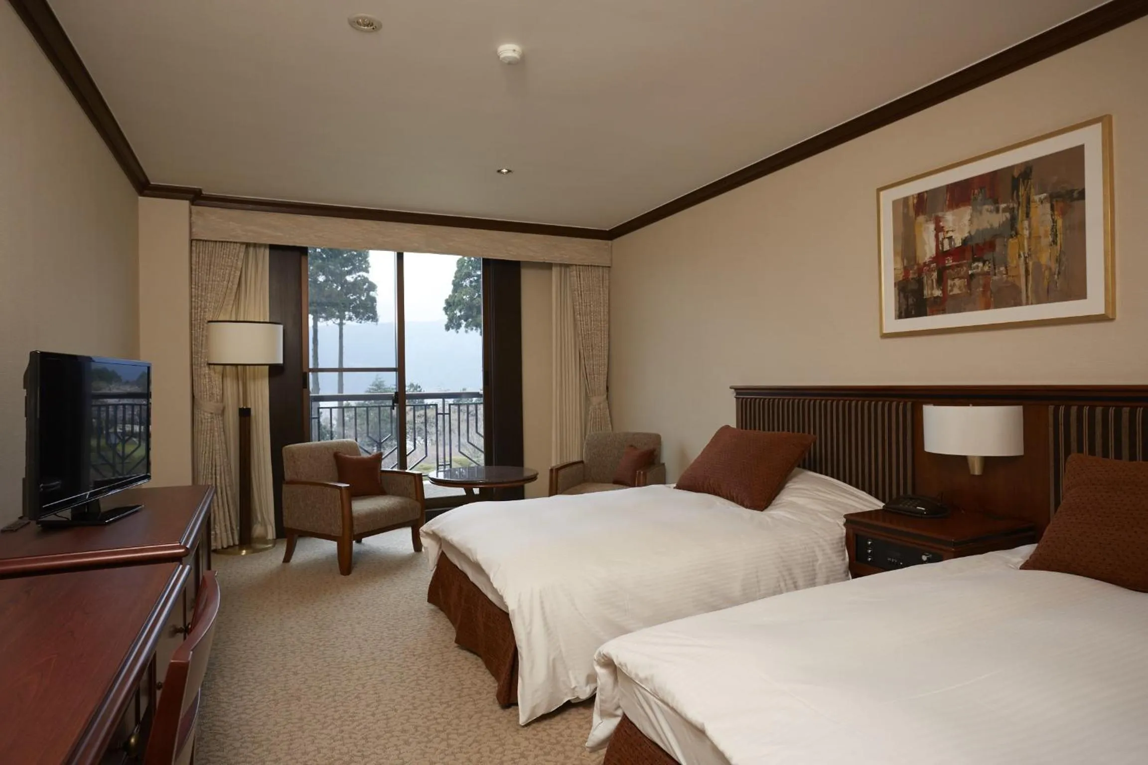 Standard Twin Room with Extra Bed - single occupancy in Odakyu Hotel de Yama