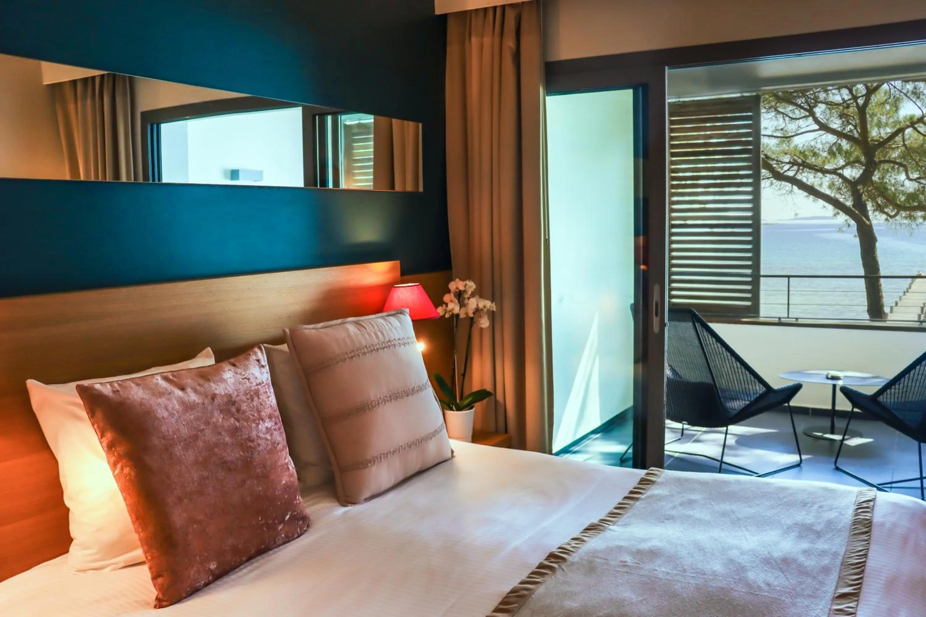 Premium Room with Panoramic Sea View - single occupancy in Hôtel & Lodges Moby Dick