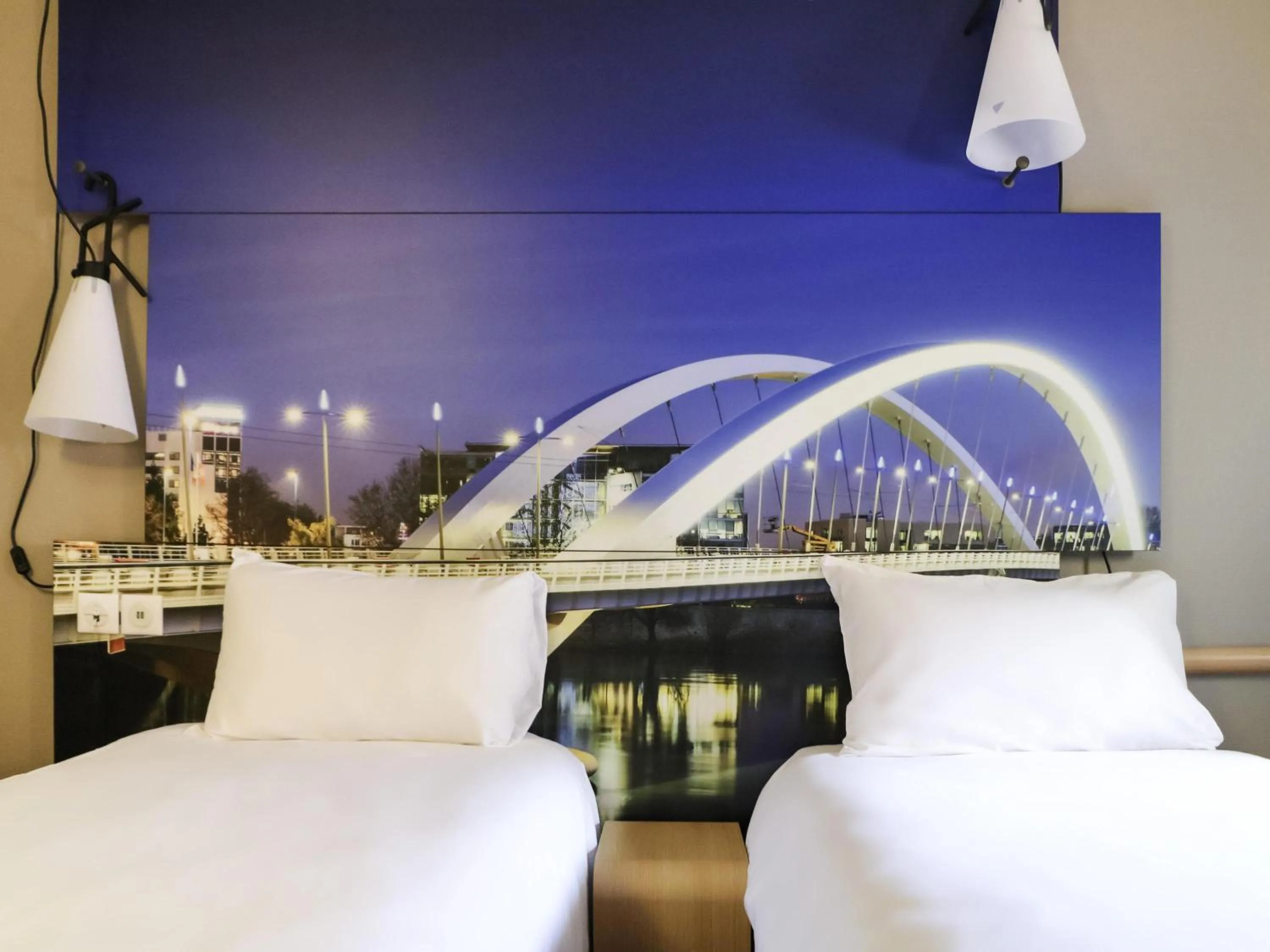 Standard Room with 2 Single Beds in ibis Lyon Gerland Merieux