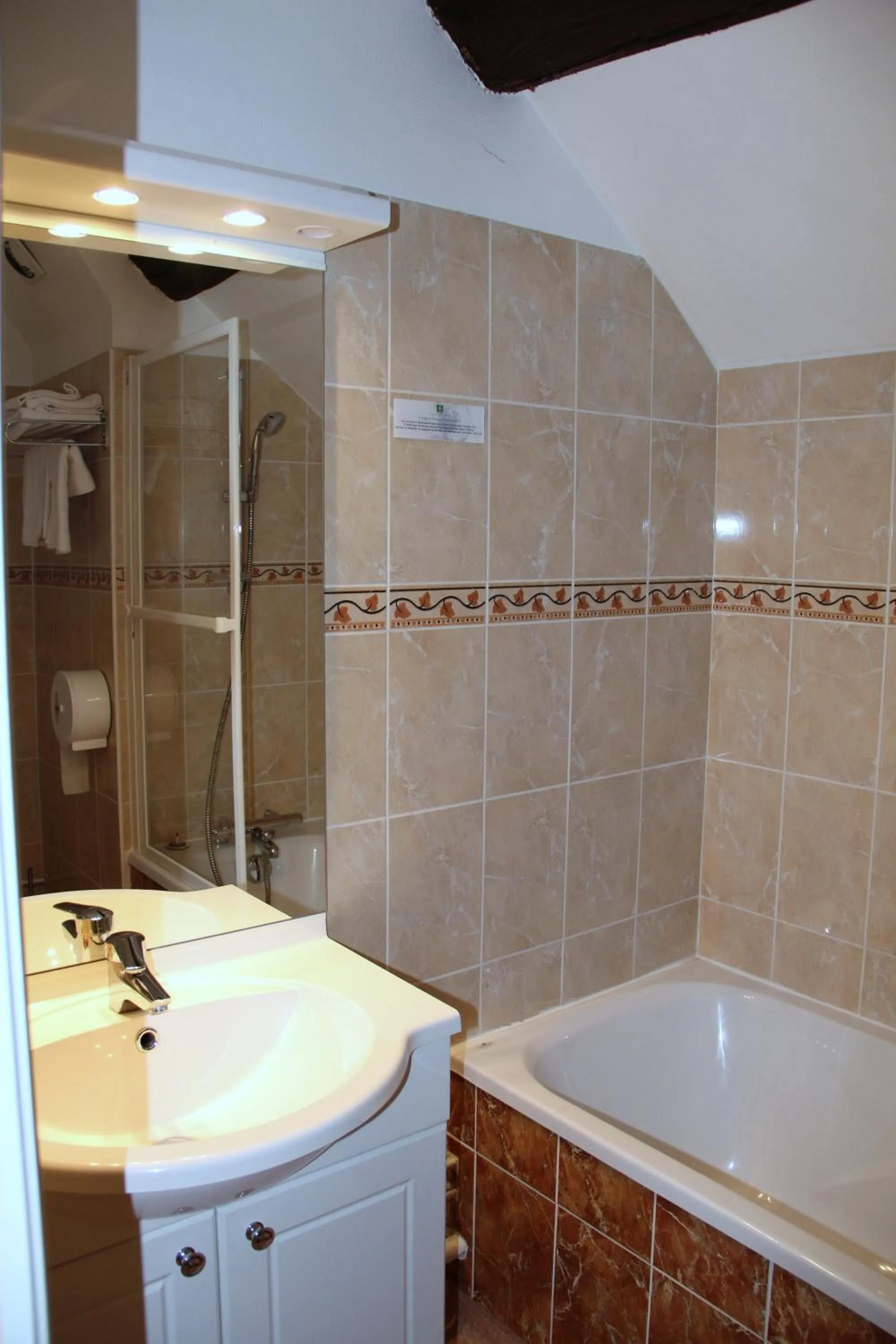 Double or Twin Room in Logis Des Trois Maures